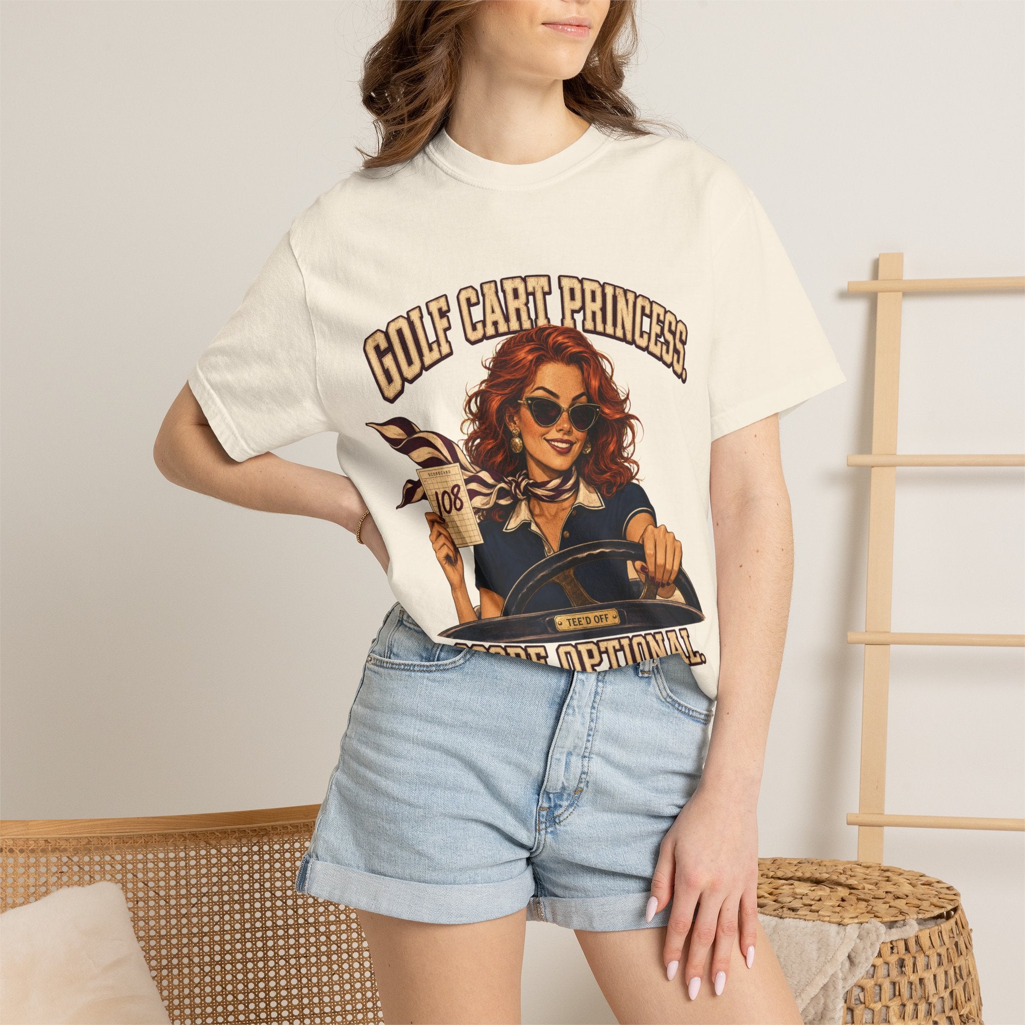 GOLF DESIGNS - Golf cart princess