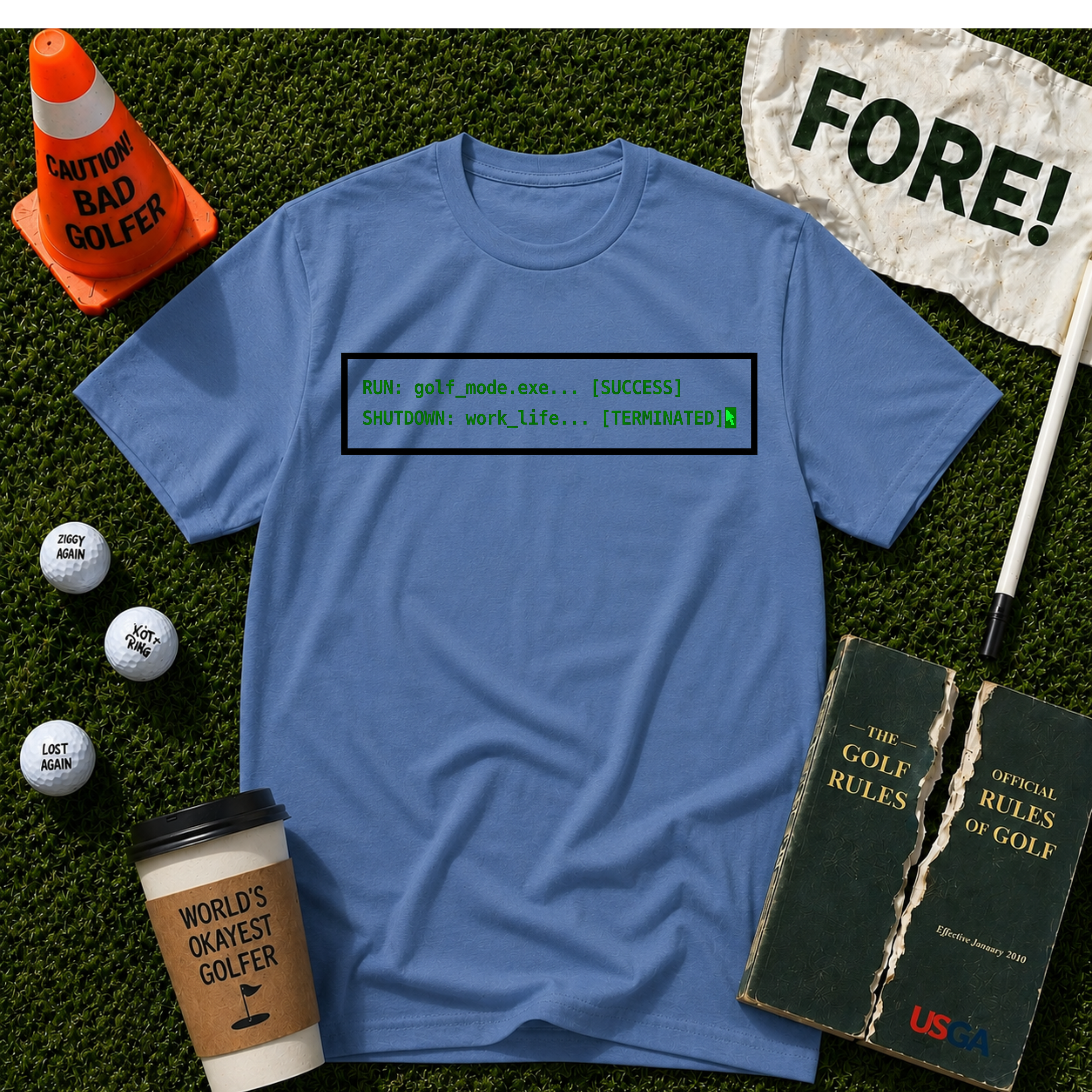 Login Golf T-Shirt