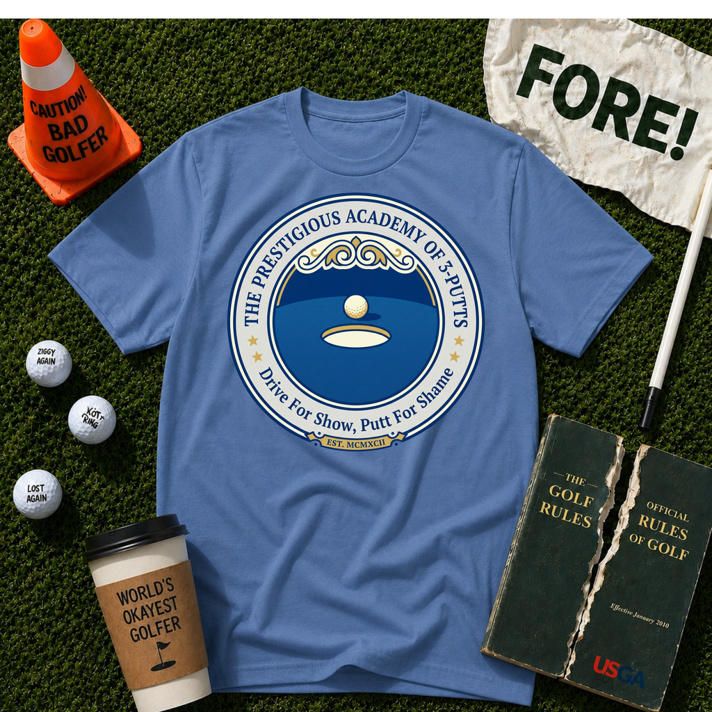 Academy Of Three Putts T-Shirt