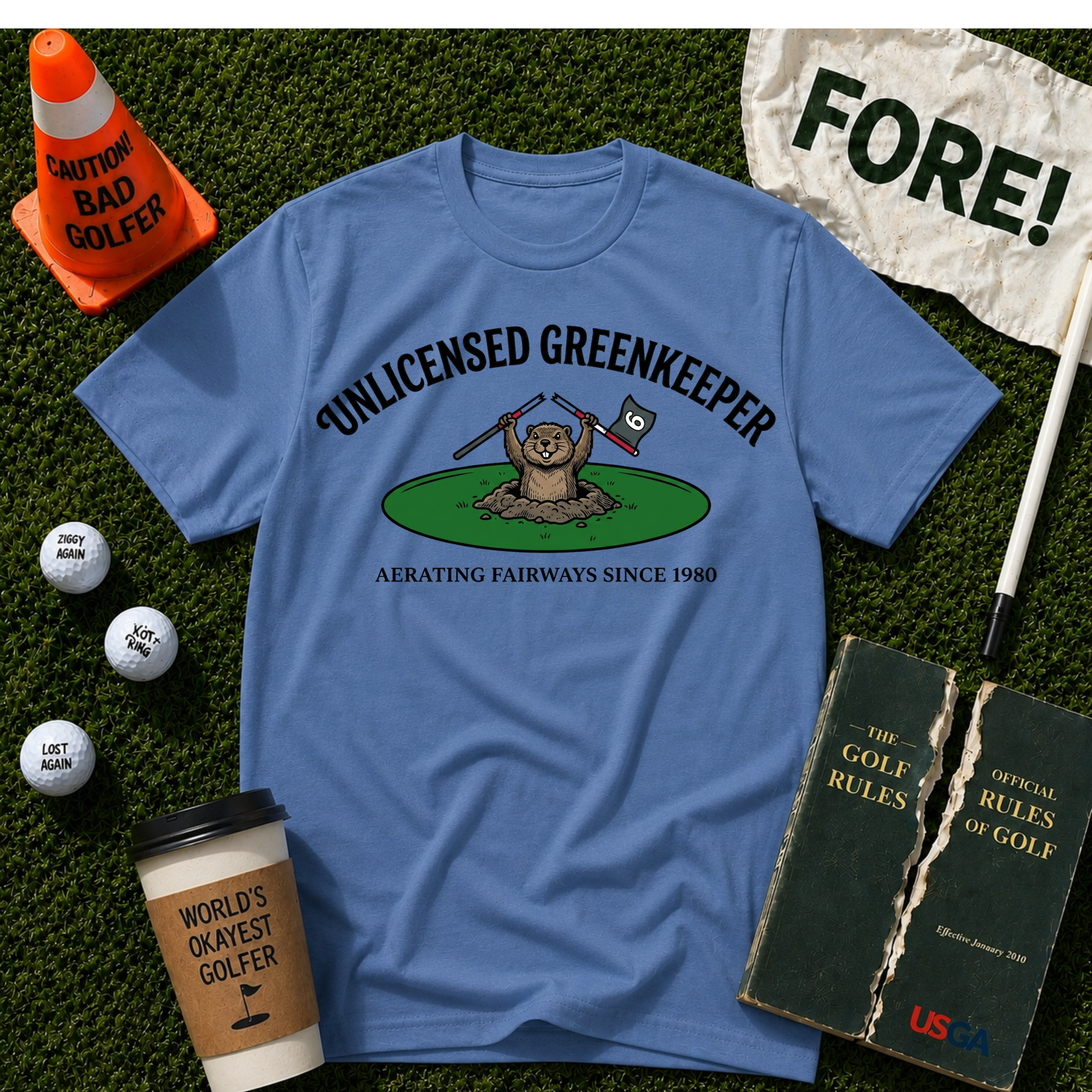 Unlicensed Greenkeeper T-Shirt