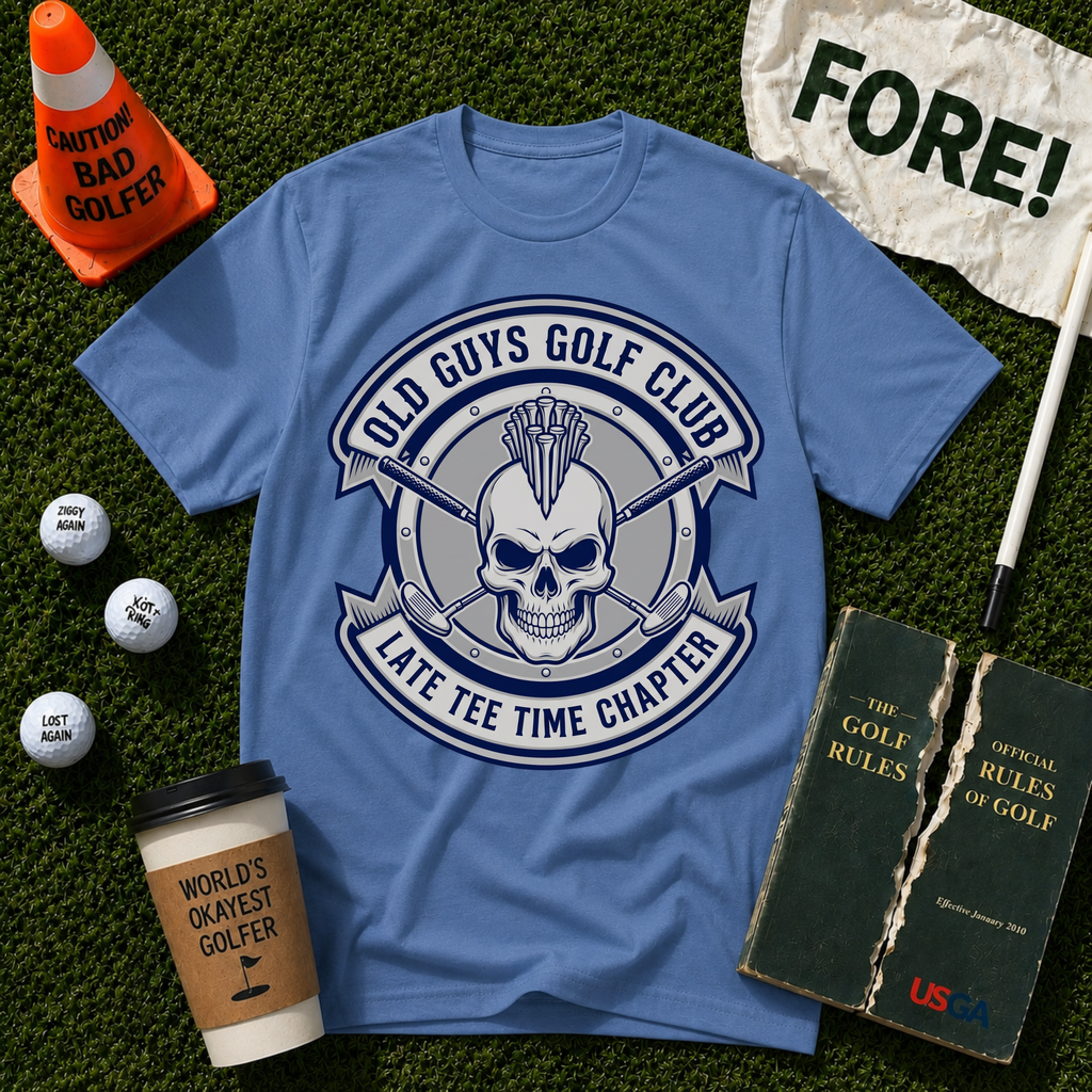 Old Guys Golf Club T-Shirt