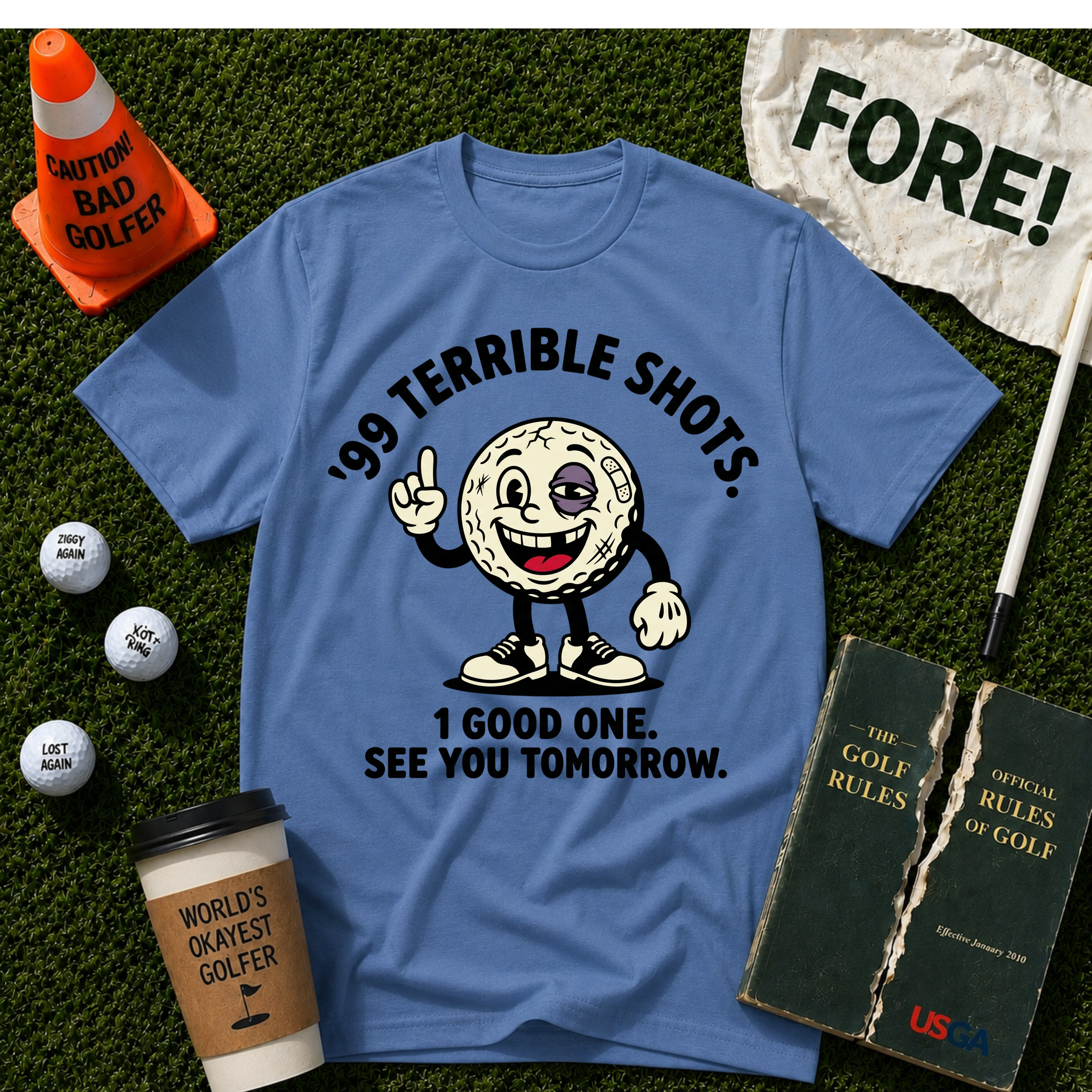 "99 Terrible Shots" T-Shirt