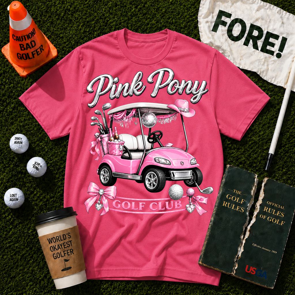 Pink Pony Golf Club T-Shirt