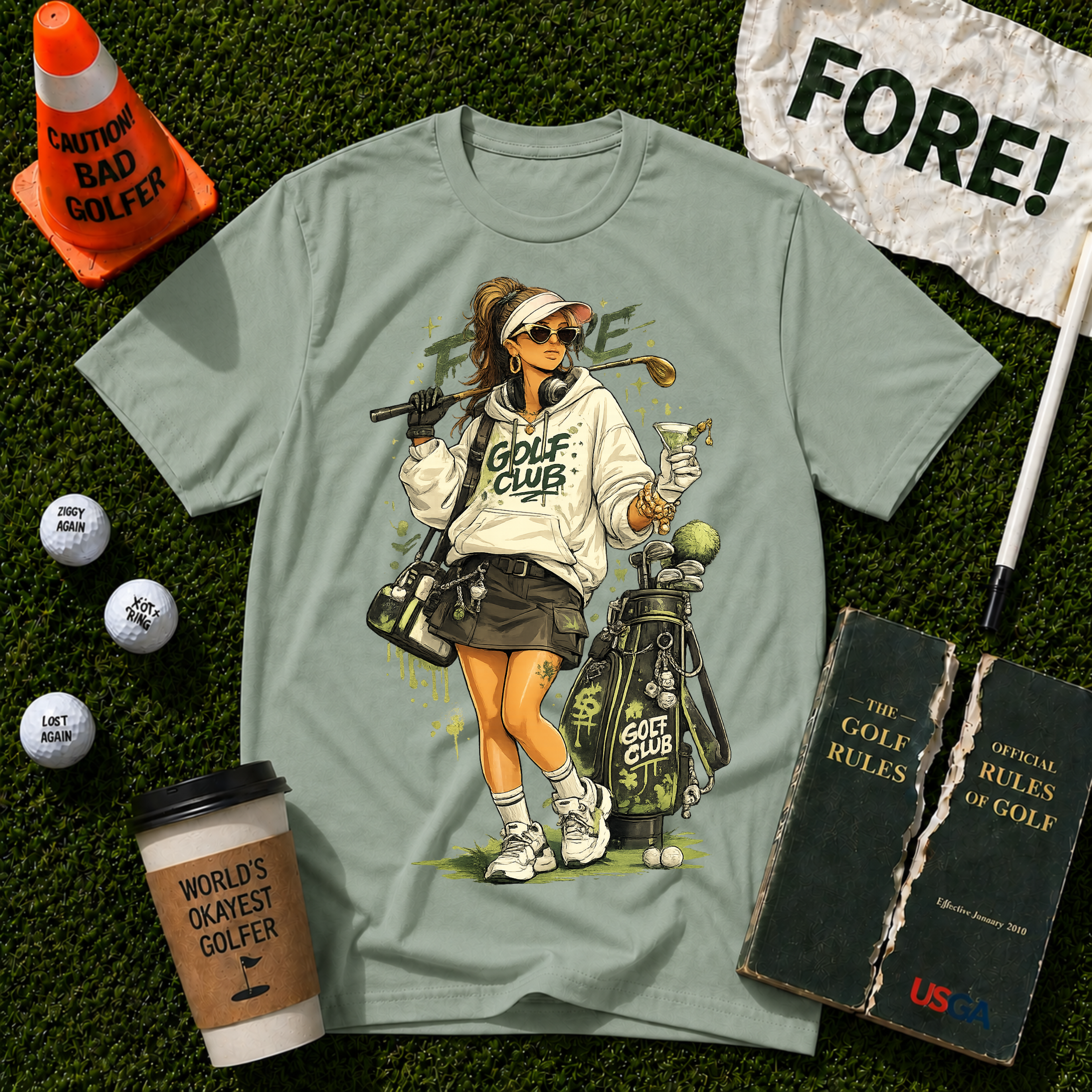 Lady Golfer T-Shirt