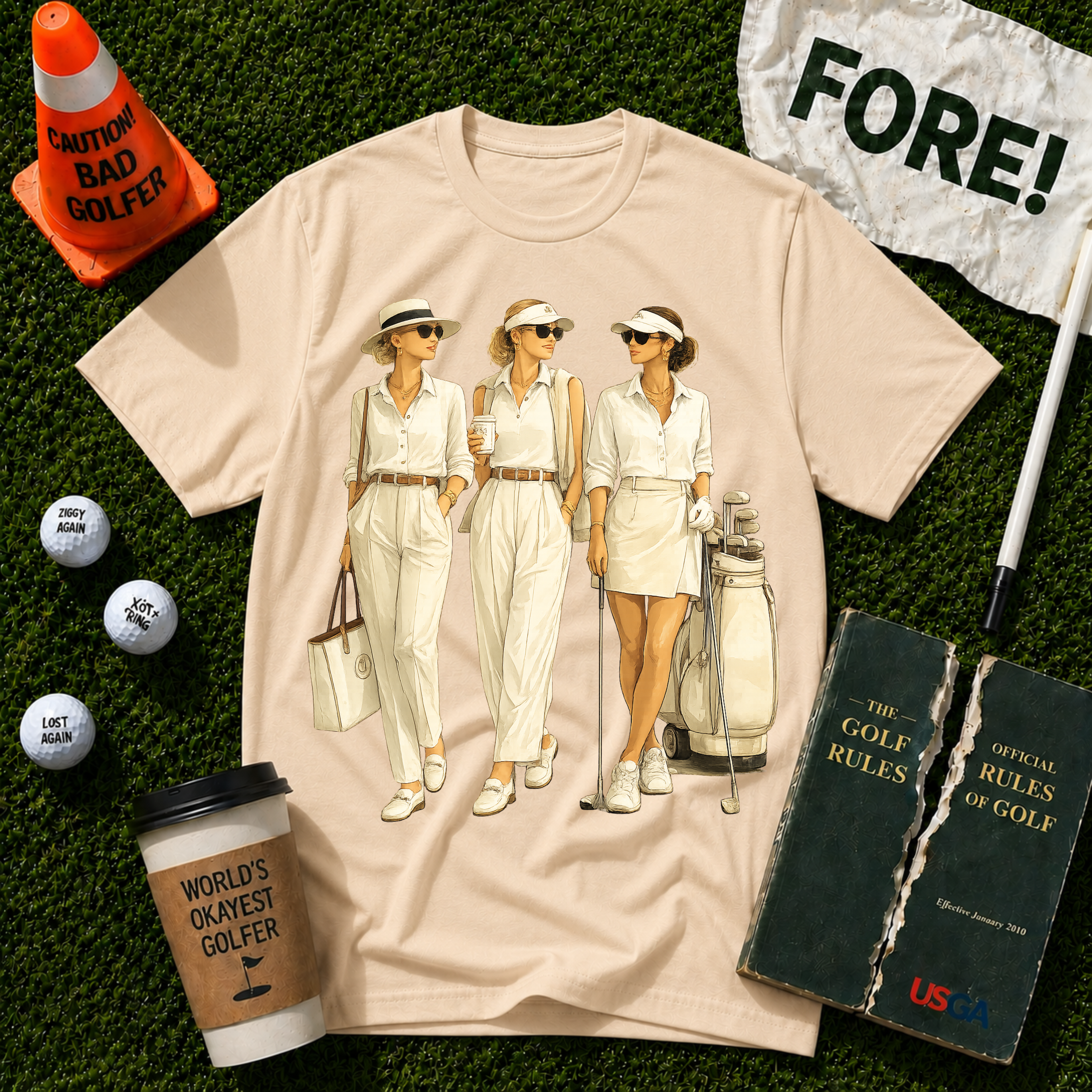 Lady's Golfing T-Shirt