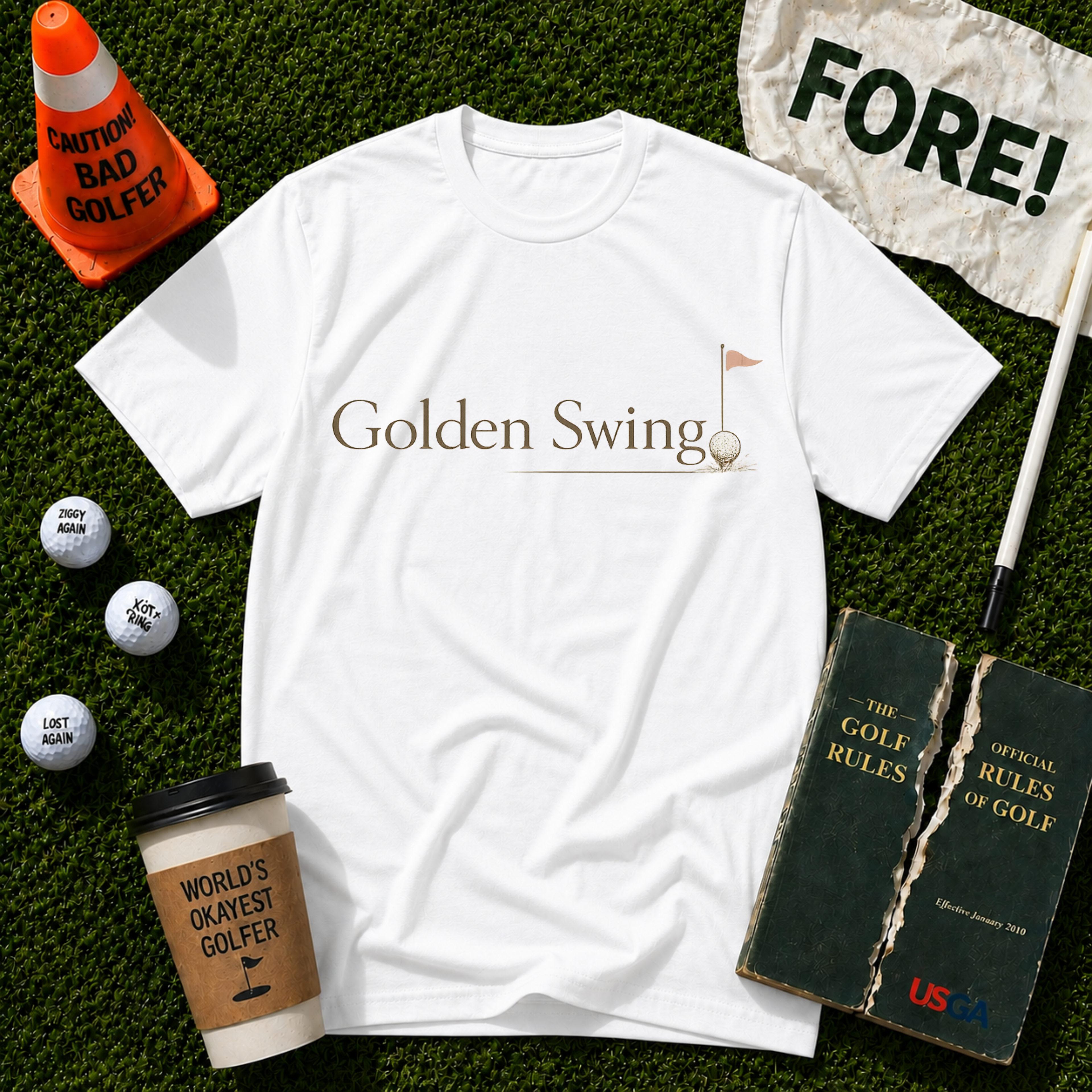 Golden Swing T-Shirt