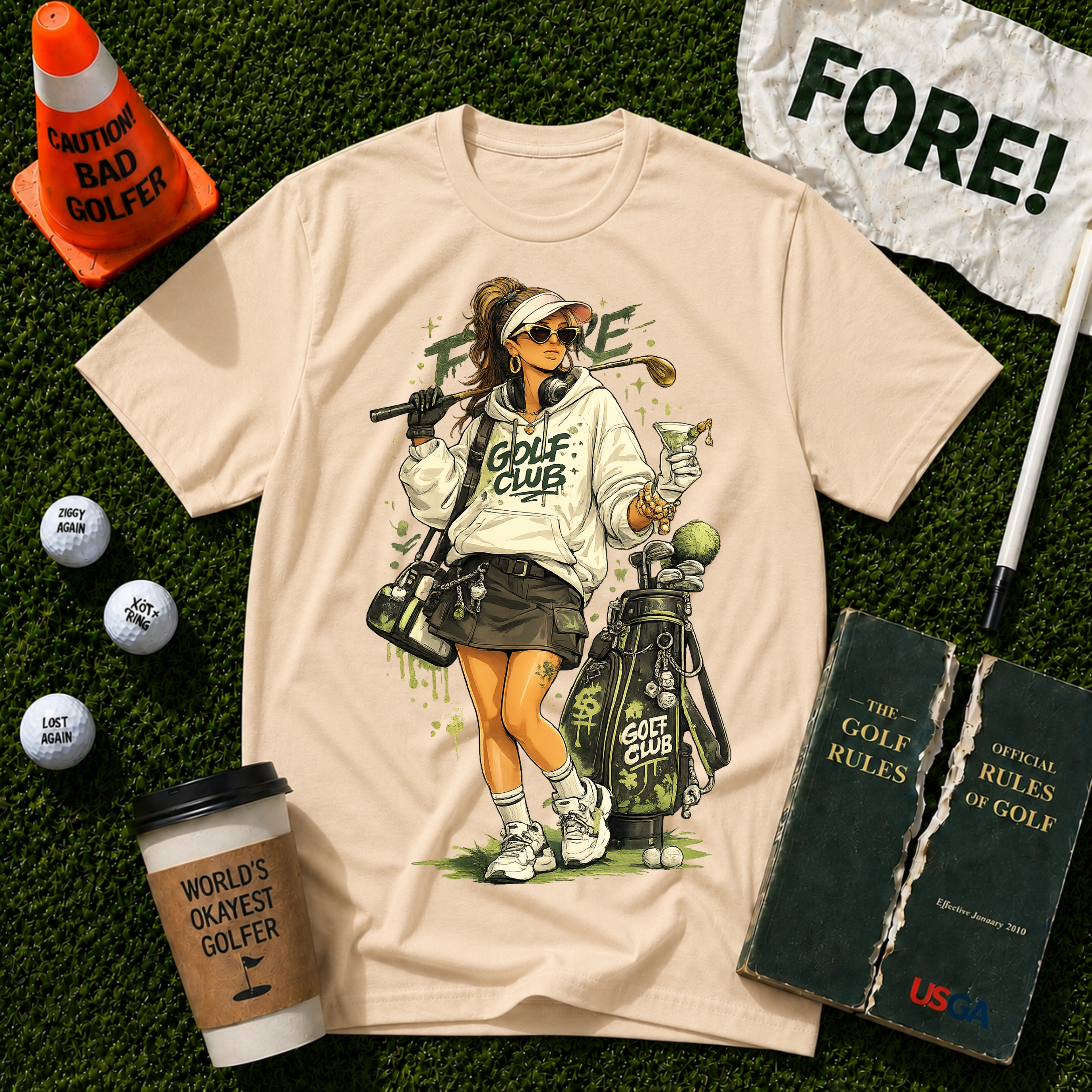Lady Golfer T-Shirt