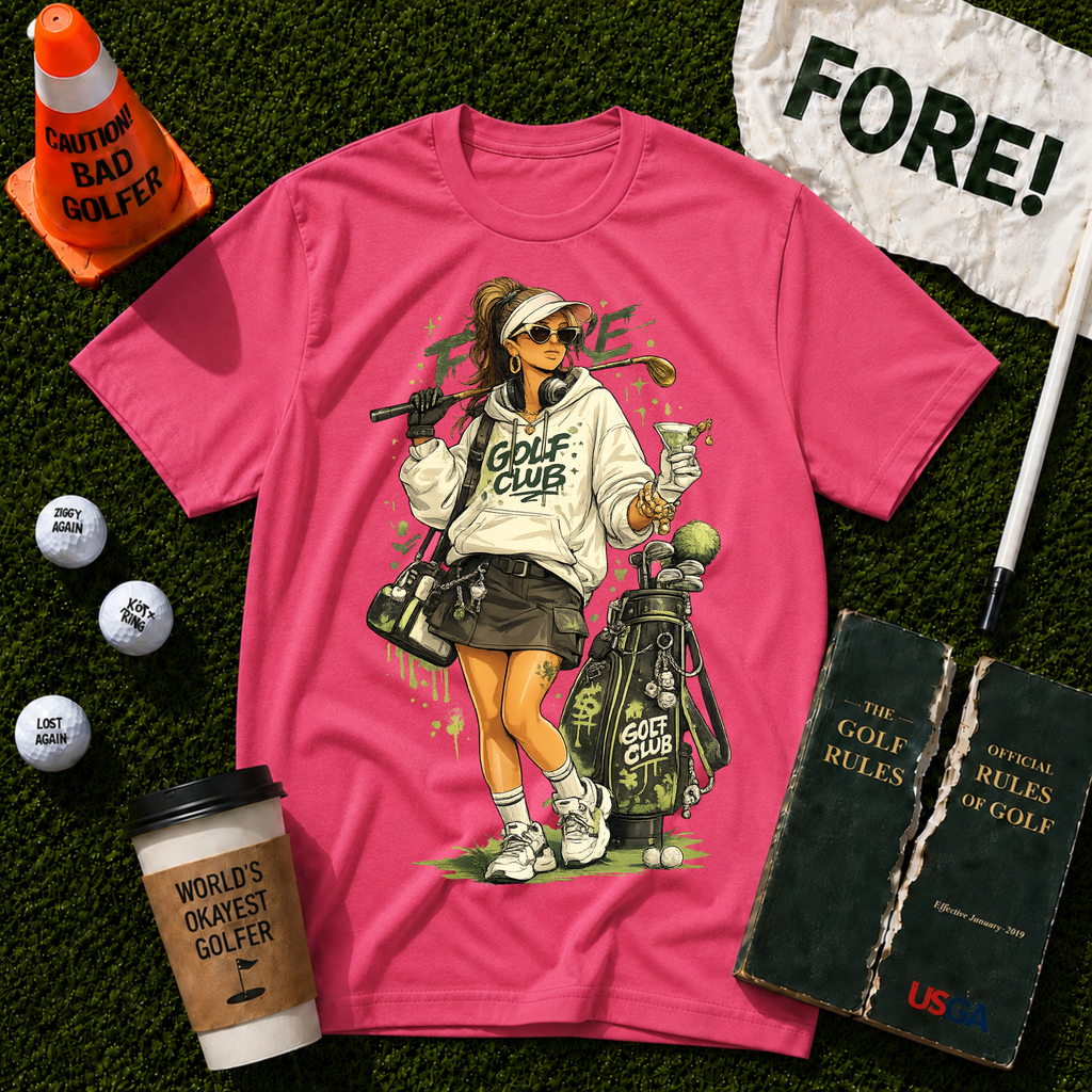Lady Golfer T-Shirt