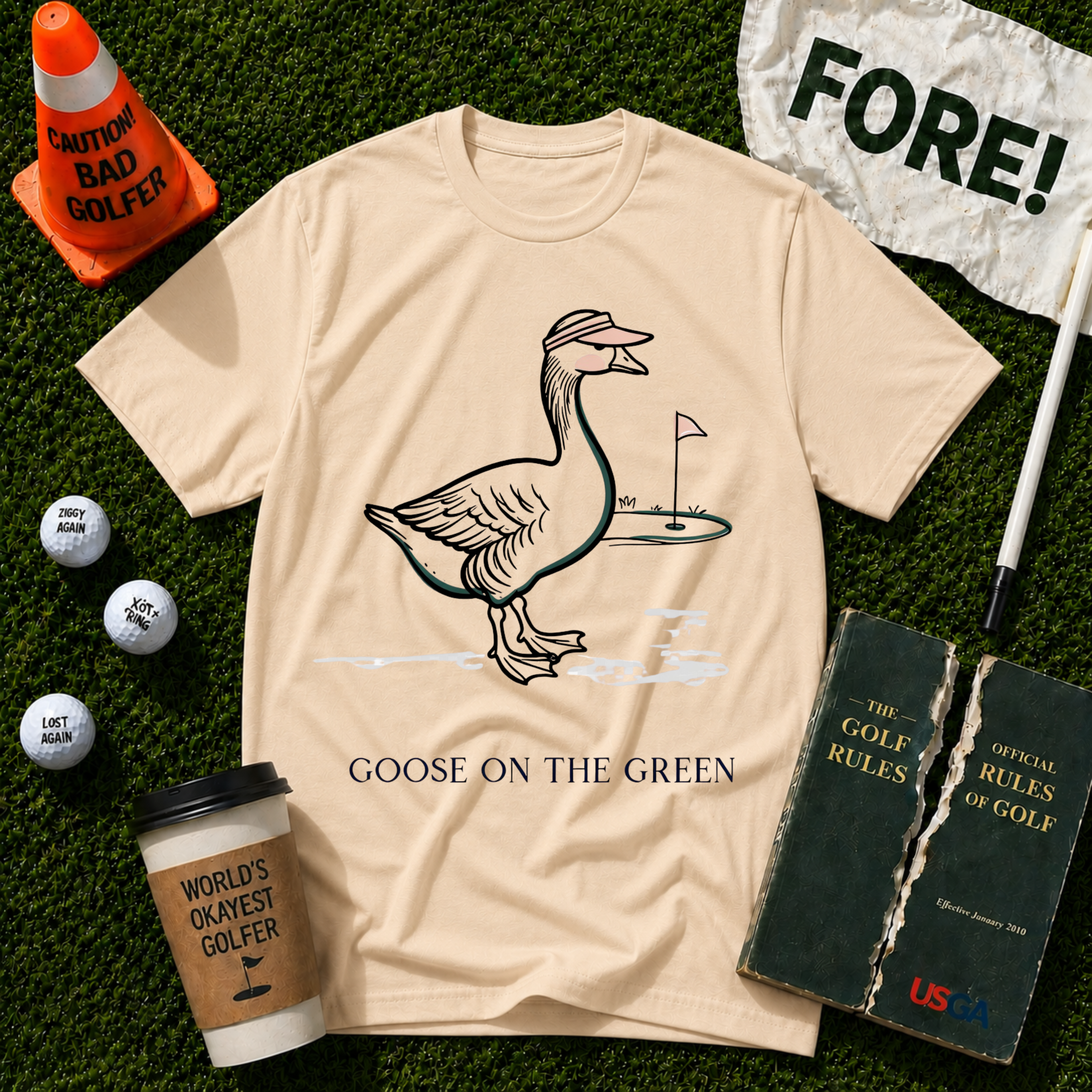Goose On The Ground T-Shirt