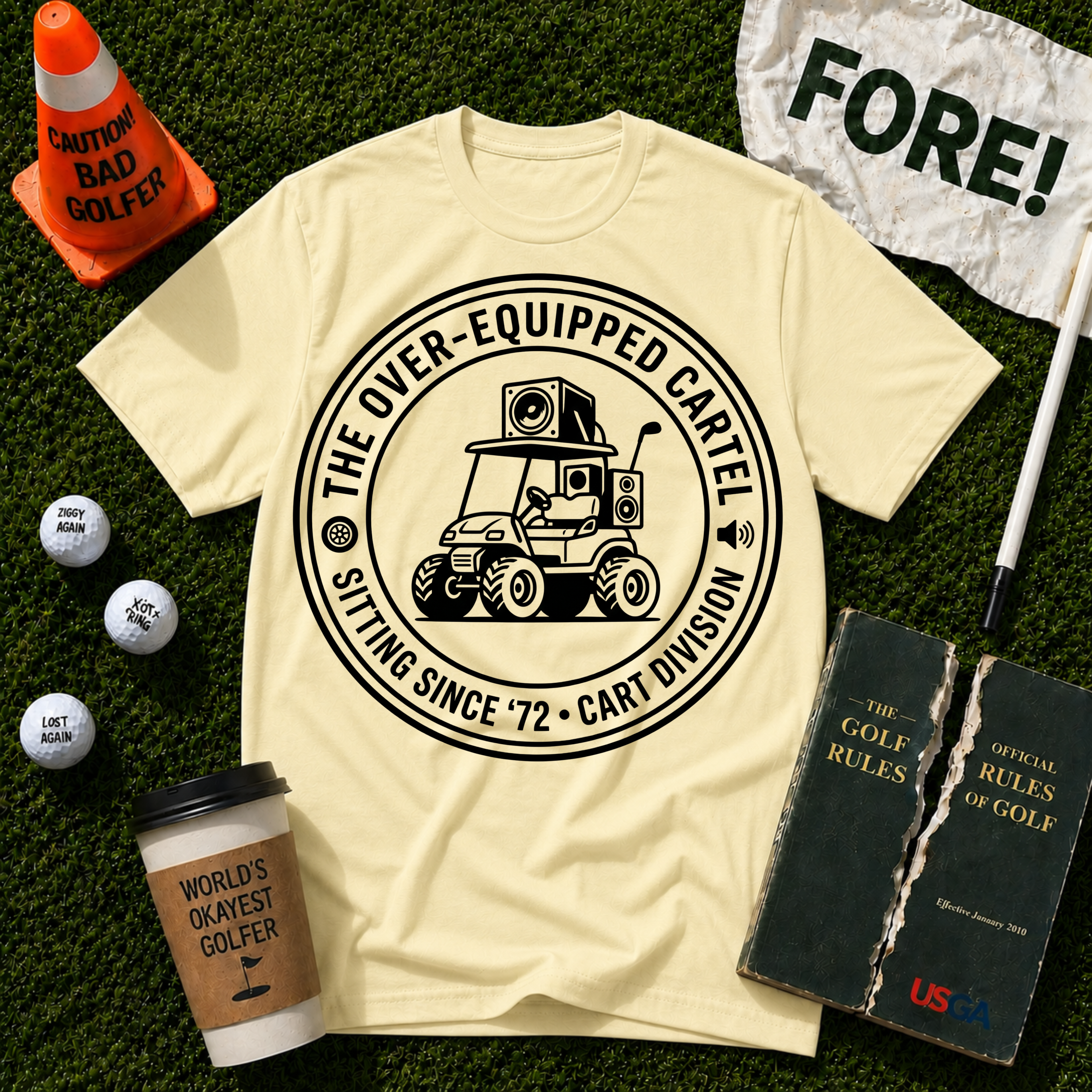 Over-Equipped  Cartel T-Shirt