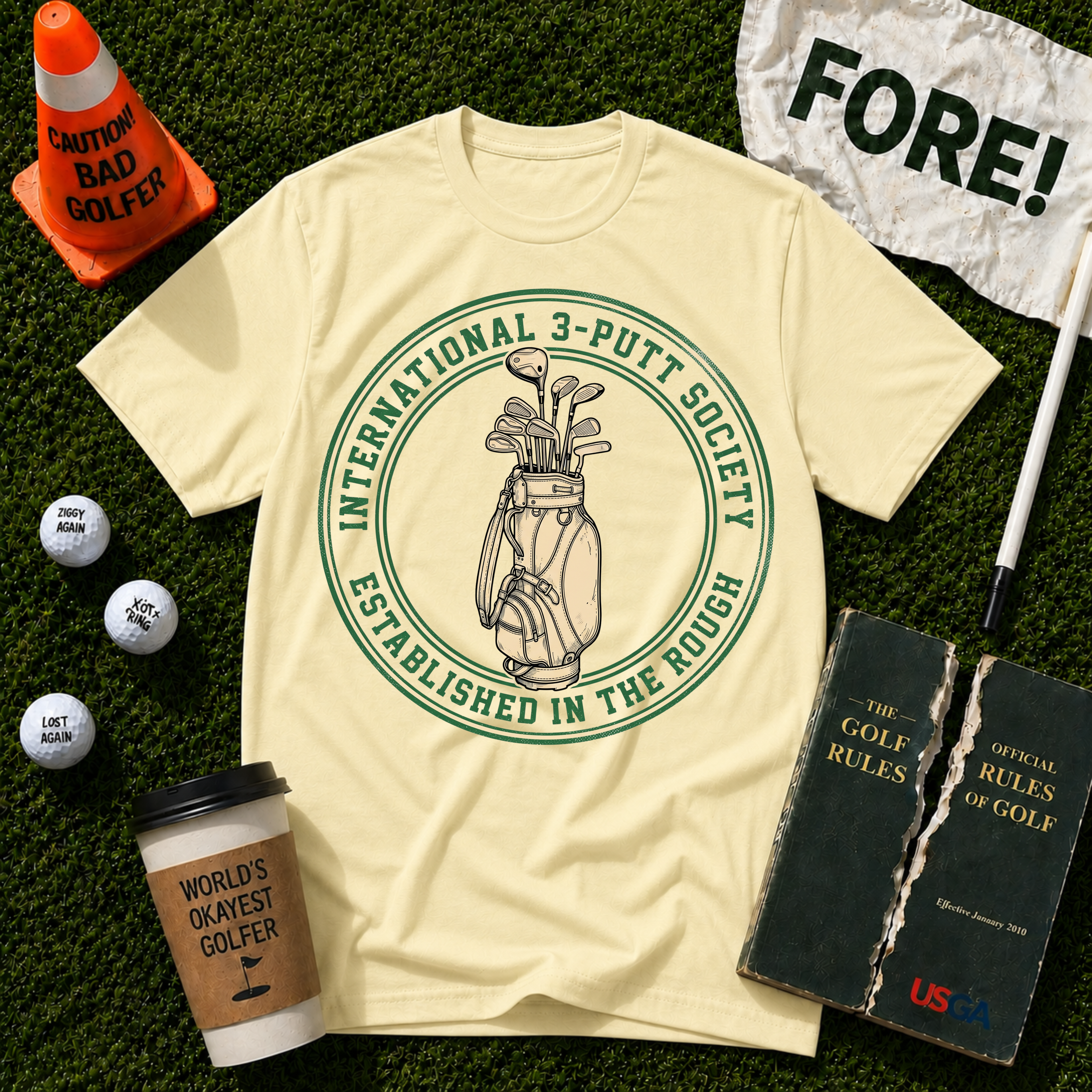 3 Putt Society T-Shirt