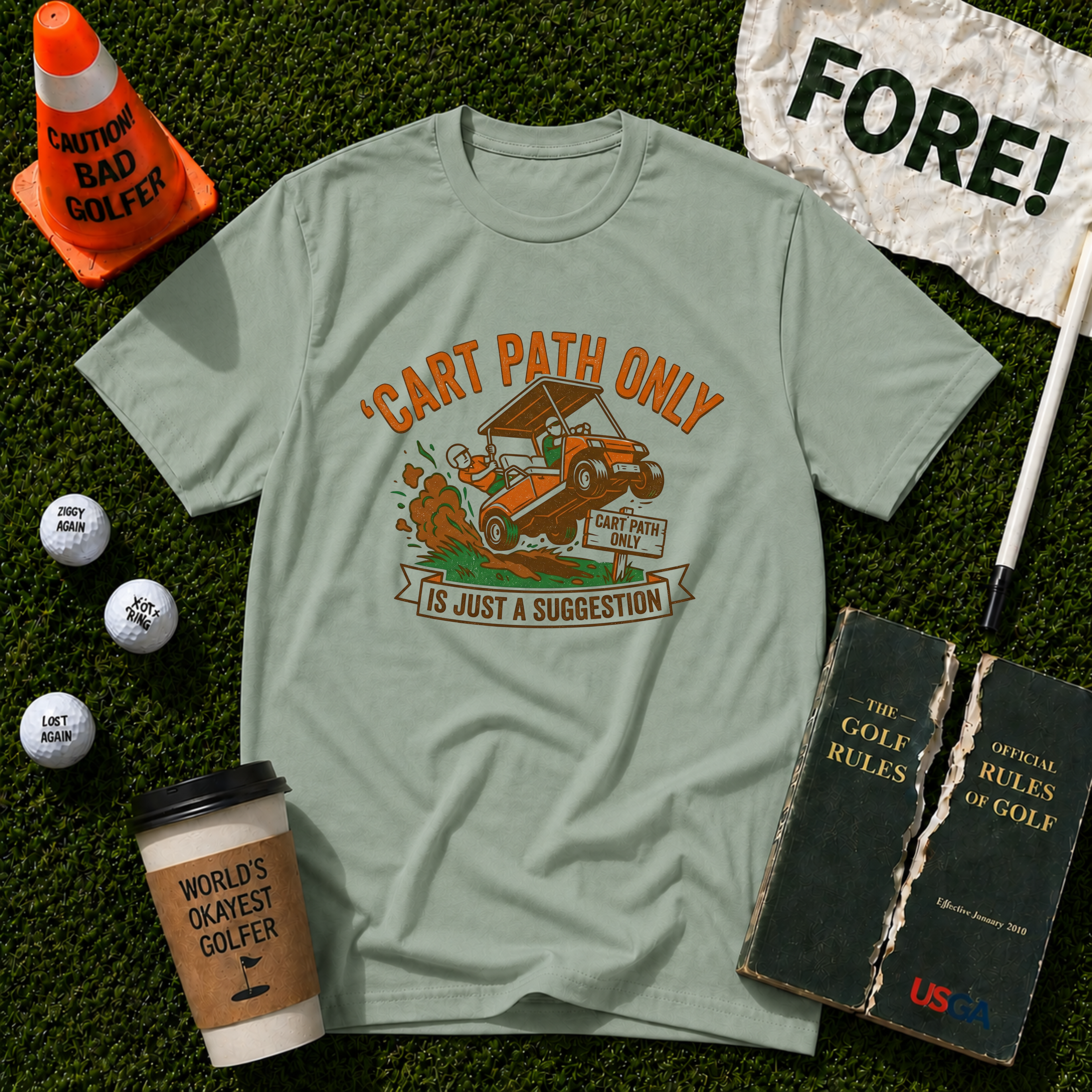Cart Path Hero T-Shirt