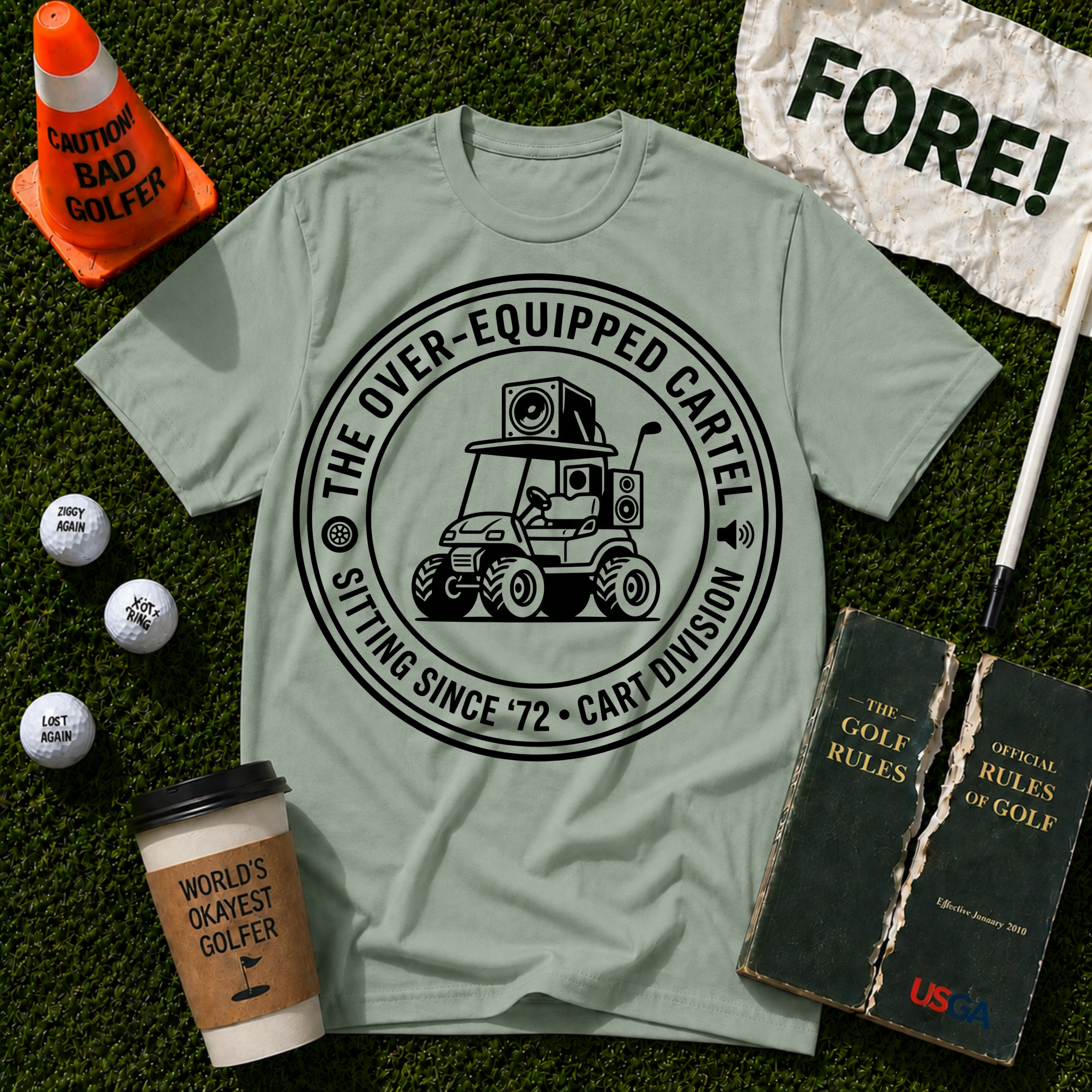 Over-Equipped  Cartel T-Shirt
