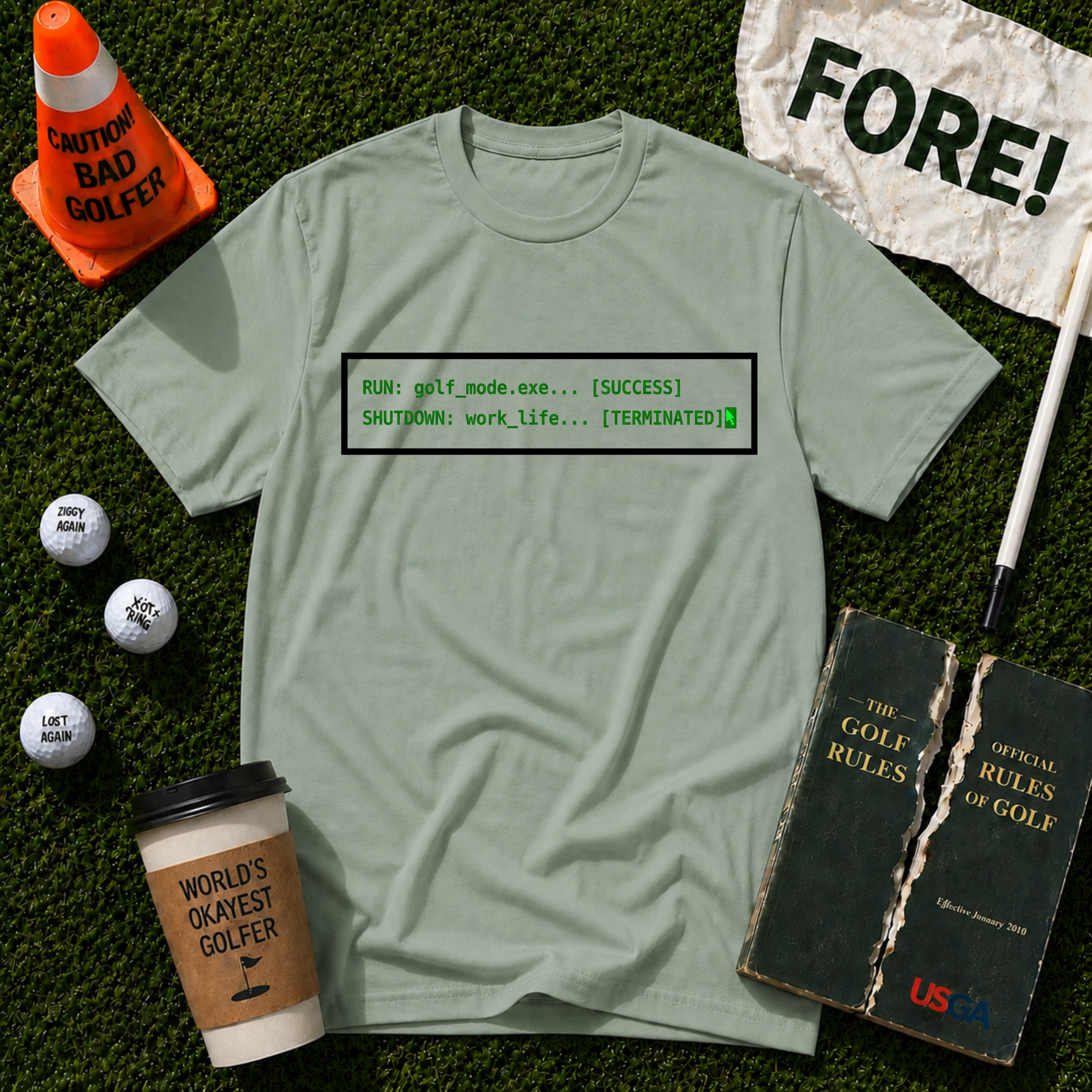 Login Golf T-Shirt