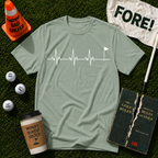 Heartbeat Flag Pole T-Shirt