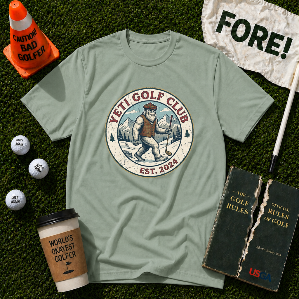 Yeti Golf Club T-Shirt