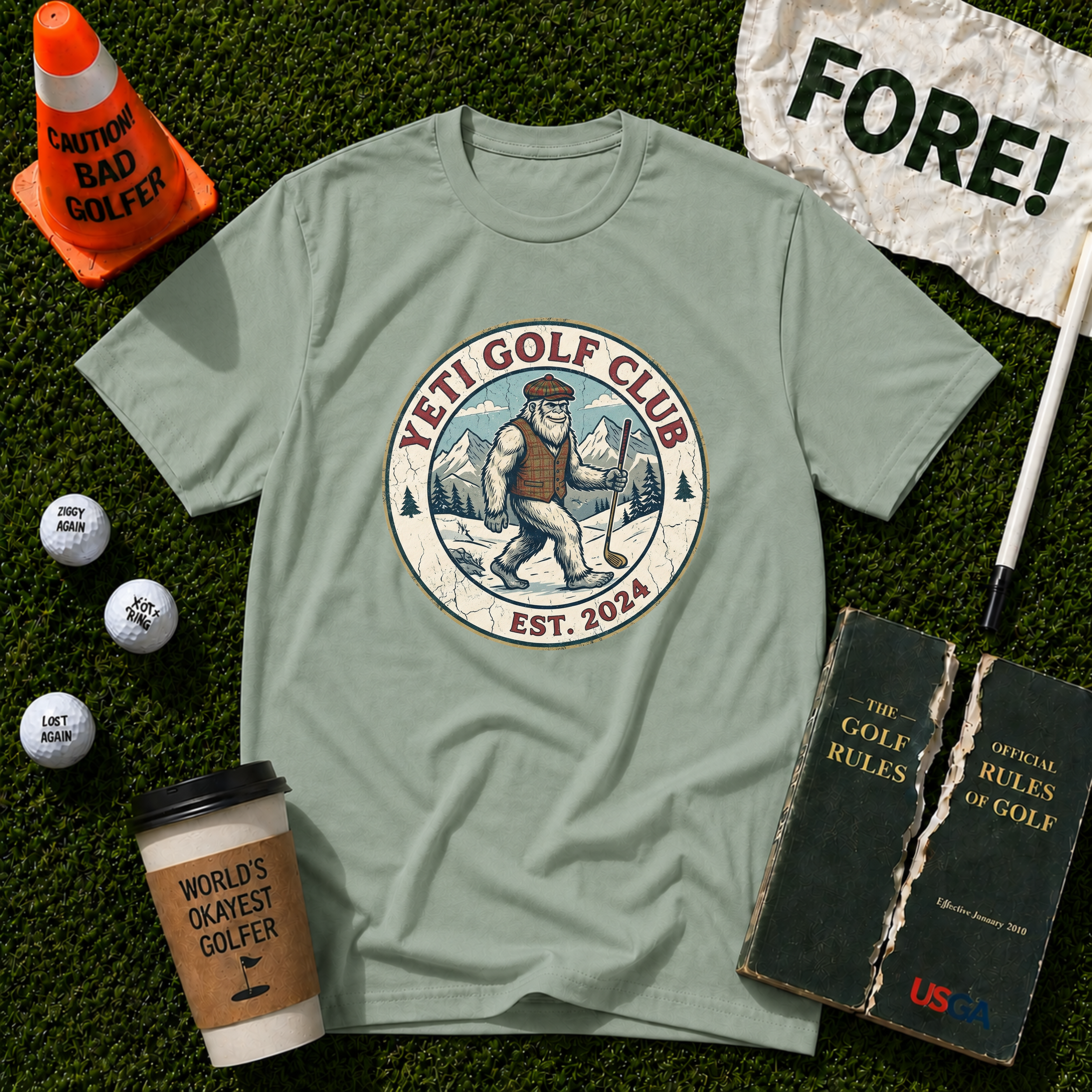 Yeti Golf Club T-Shirt