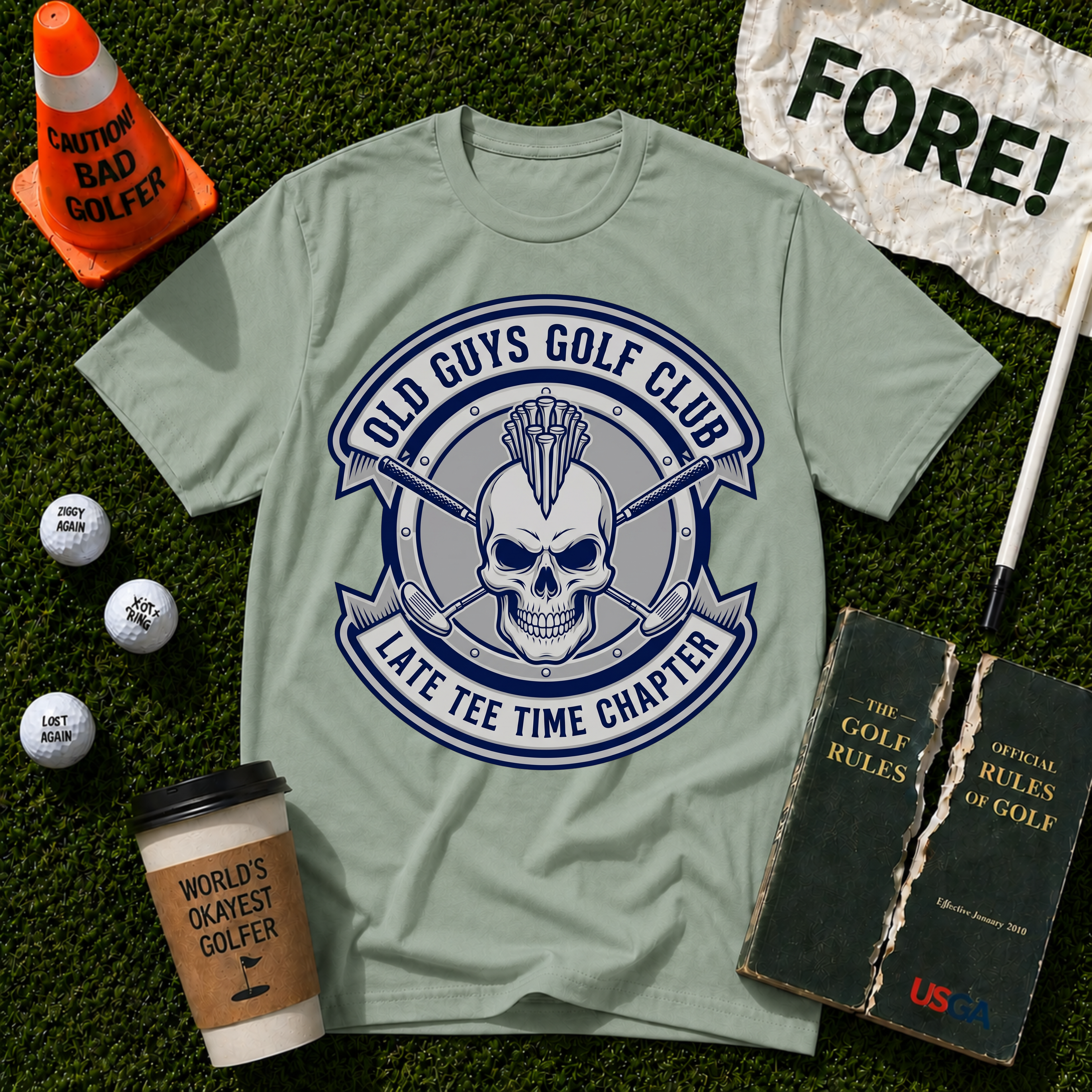 Old Guys Golf Club T-Shirt