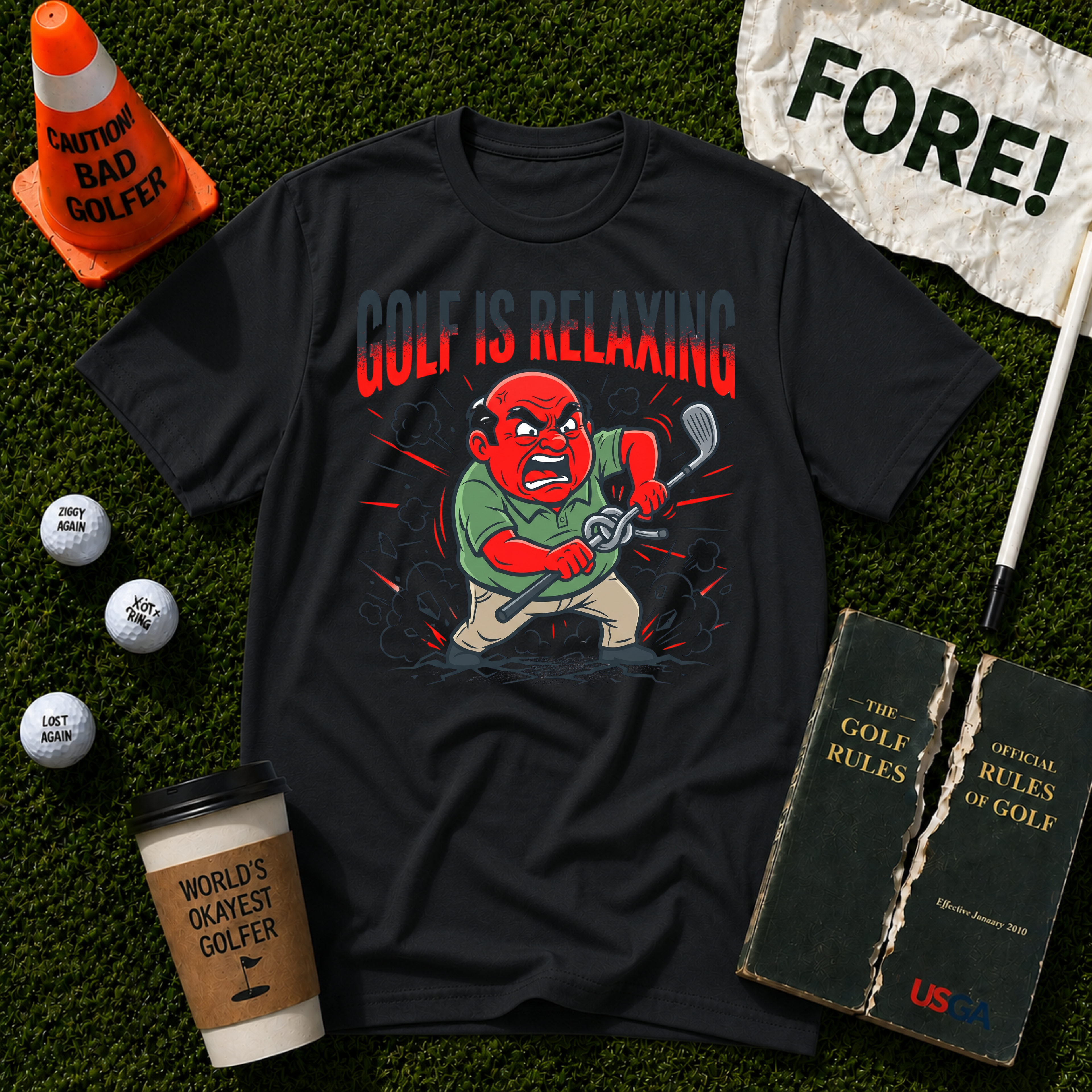 Golf Is Relaxing T-Shirt