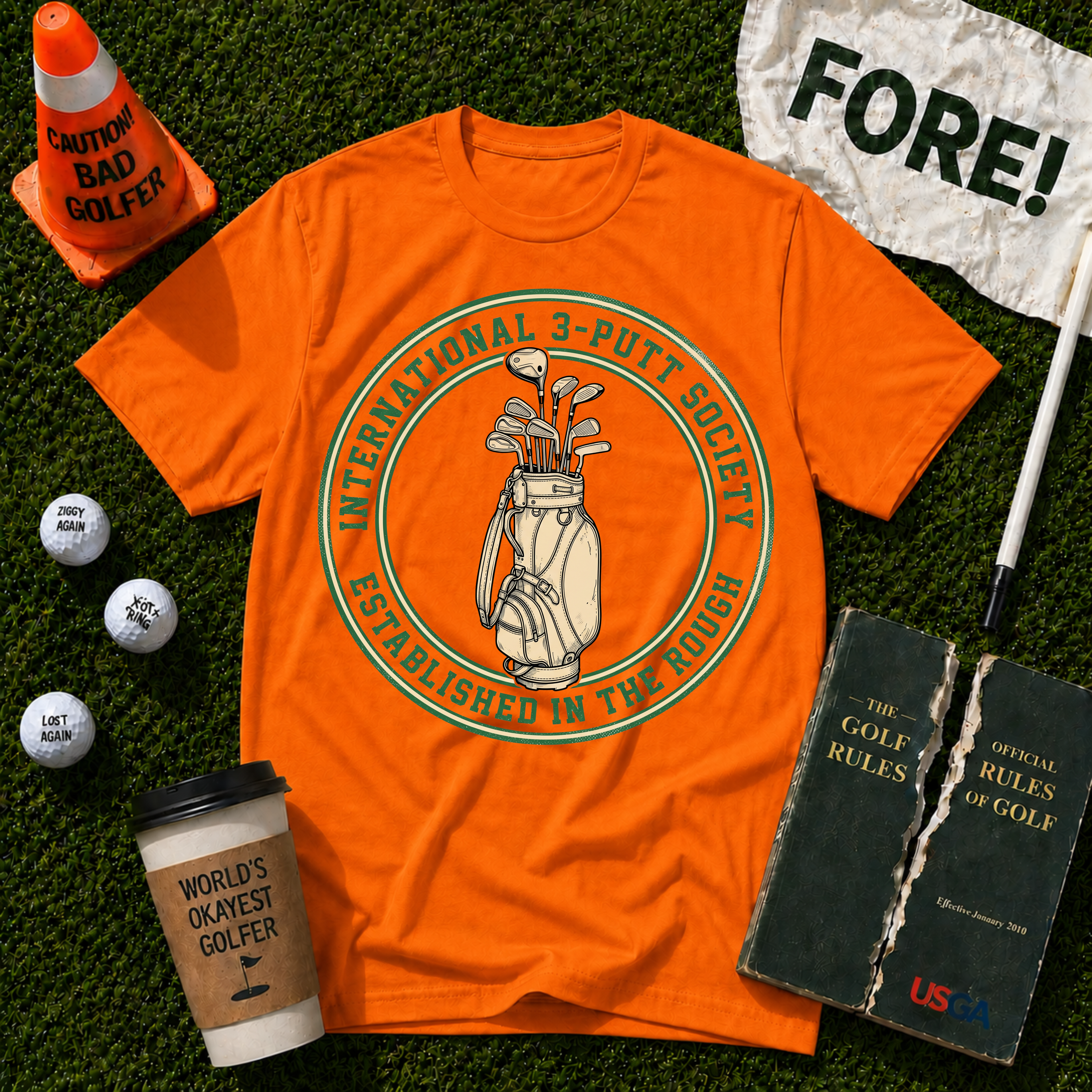 3 Putt Society T-Shirt