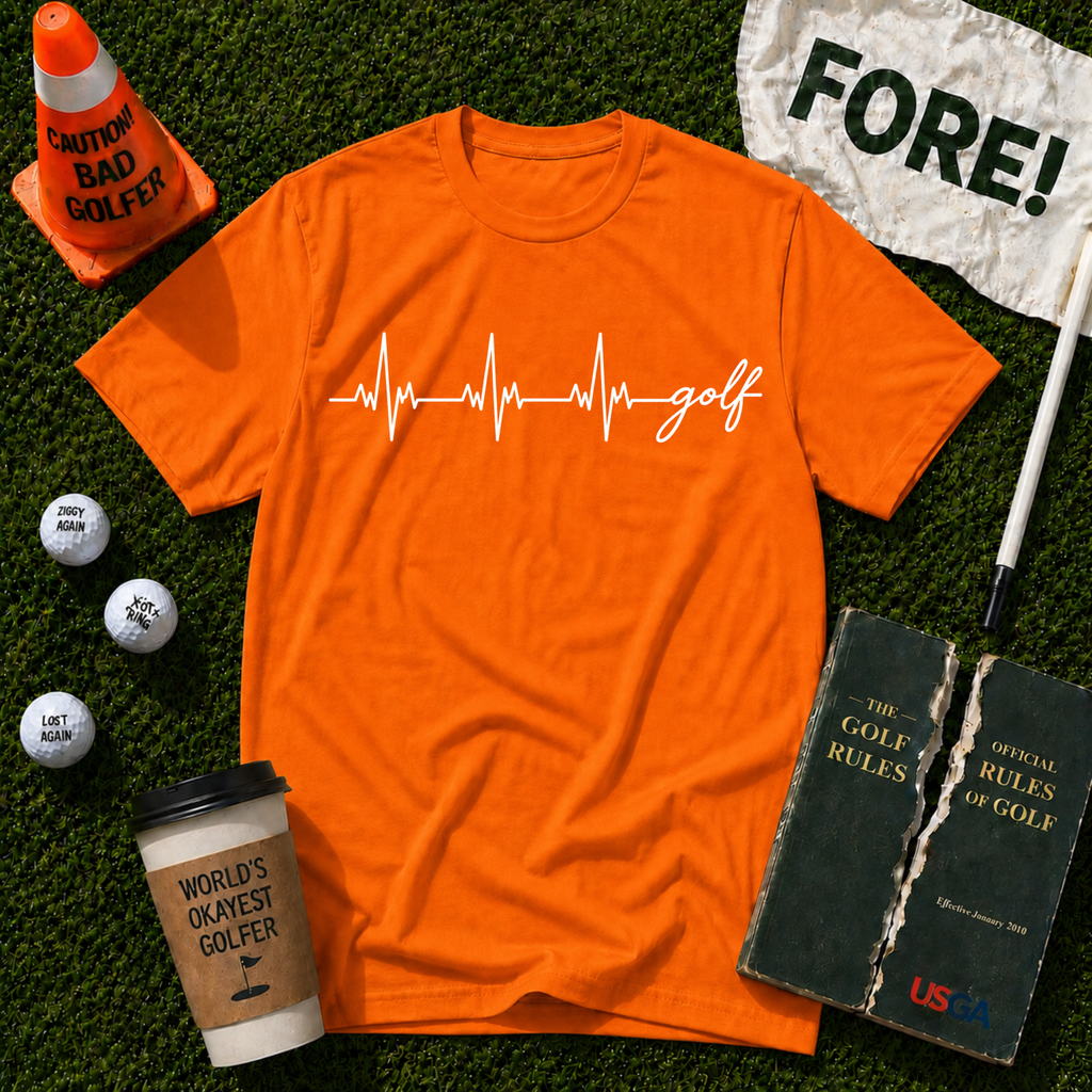 Heartbeat Golf T-Shirt