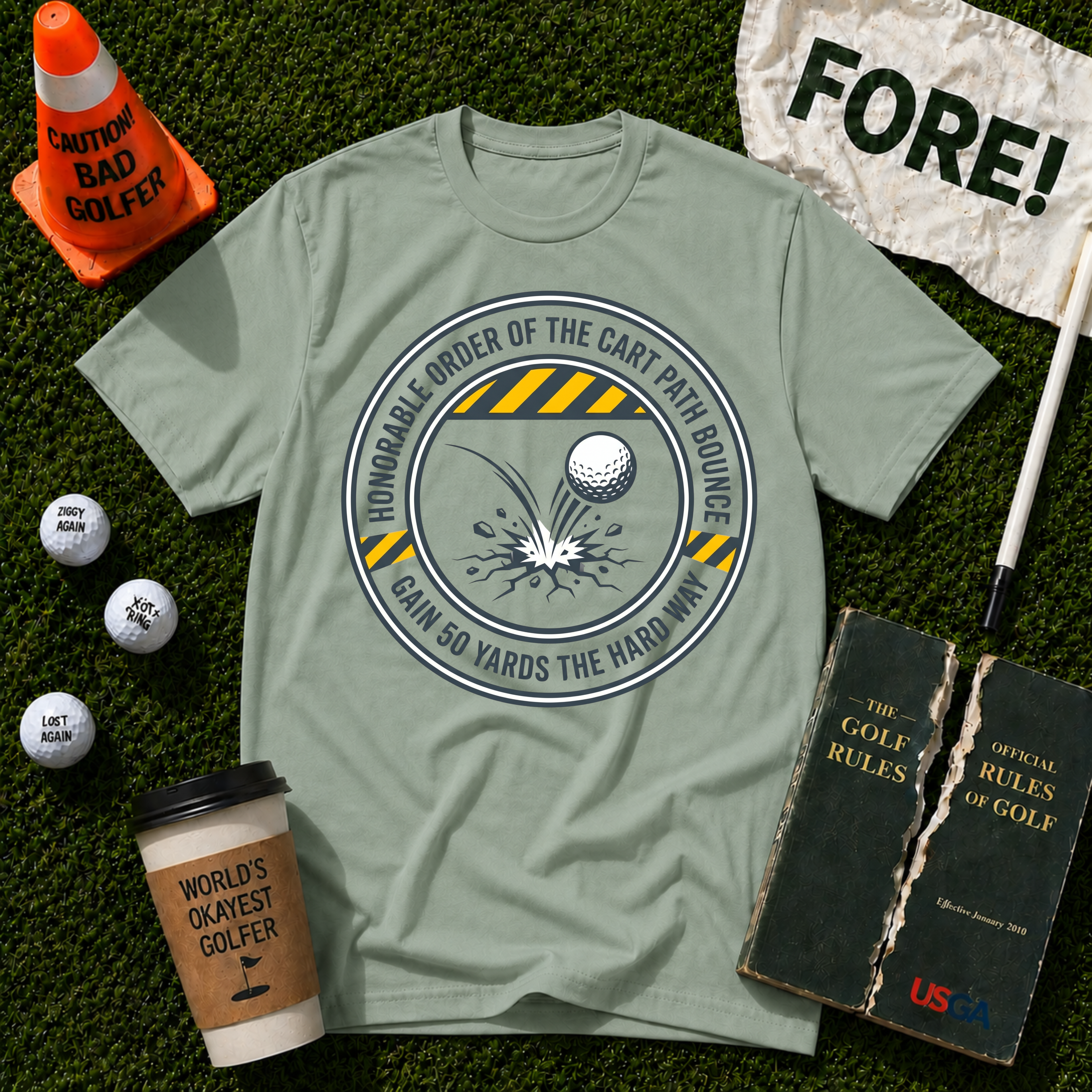Cart Path Bounce T-Shirt