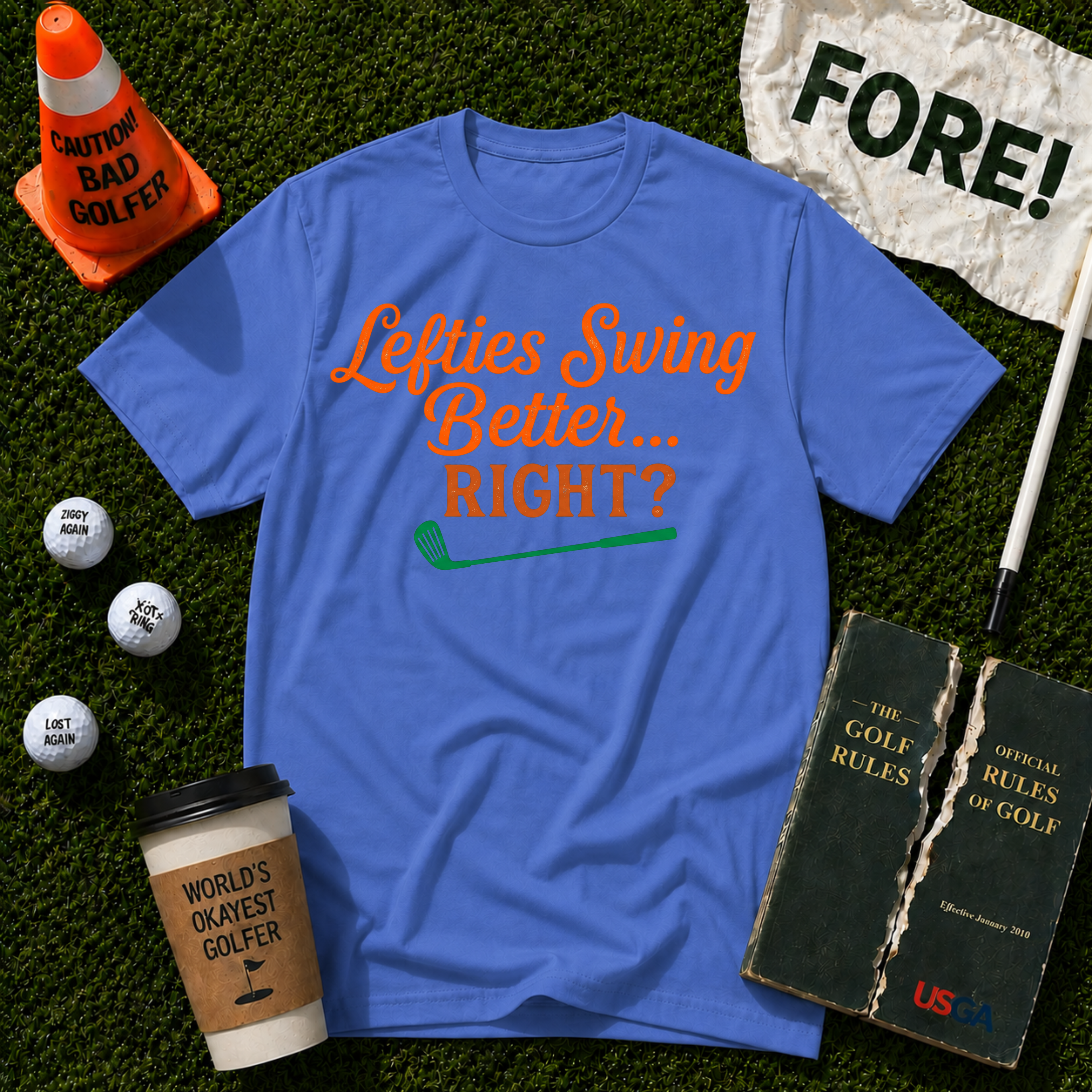 Lefties Swing Better T-Shirt
