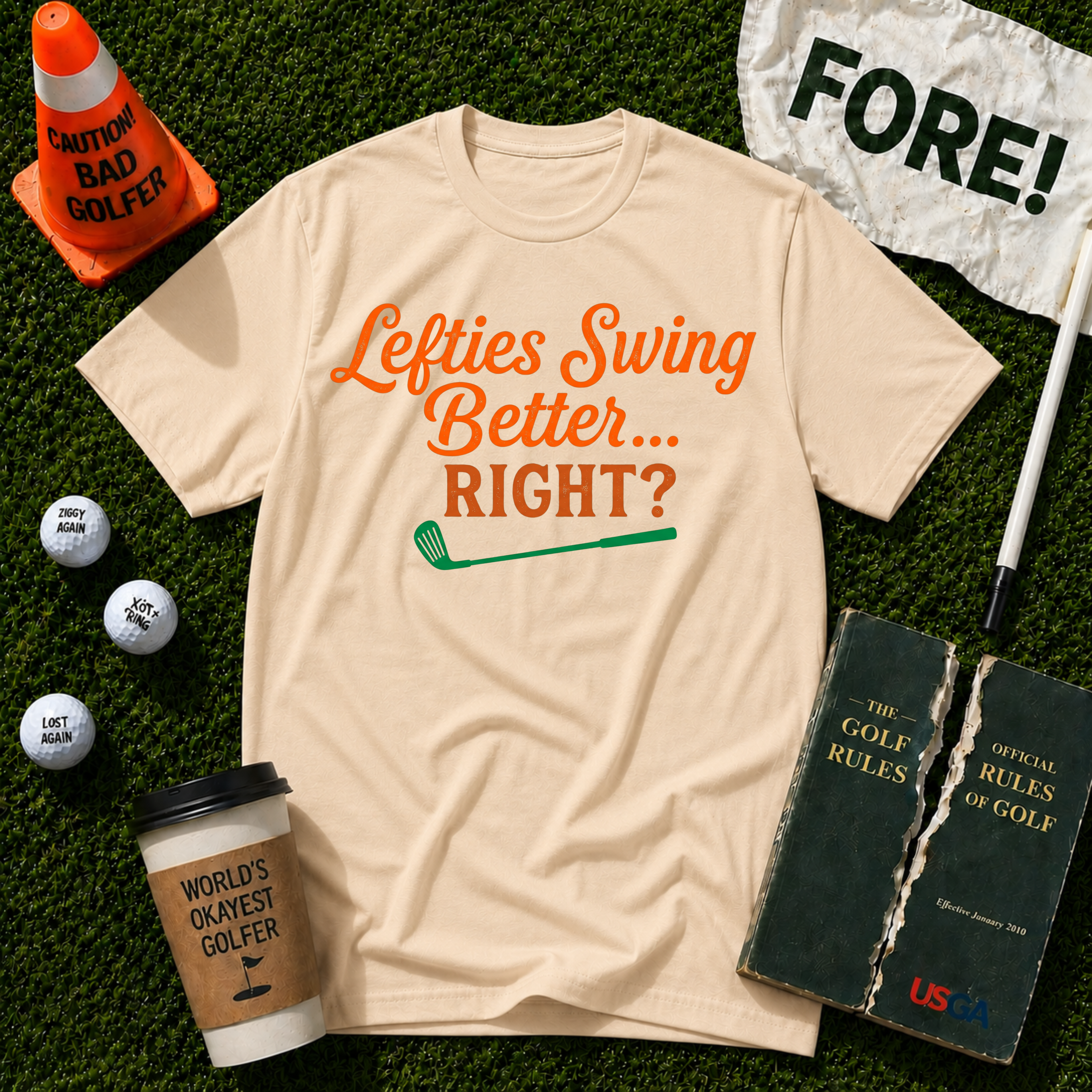 Lefties Swing Better T-Shirt