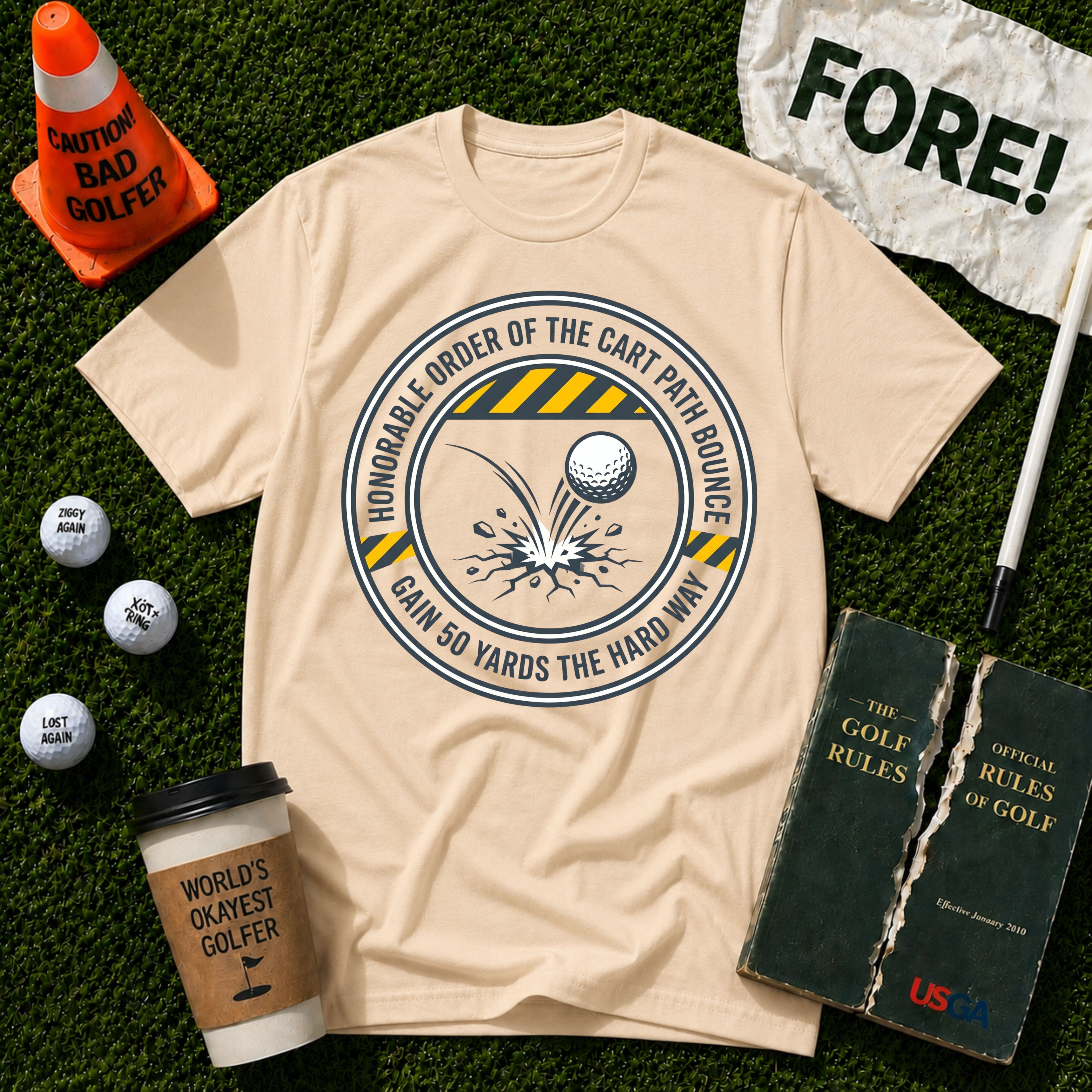 Cart Path Bounce T-Shirt