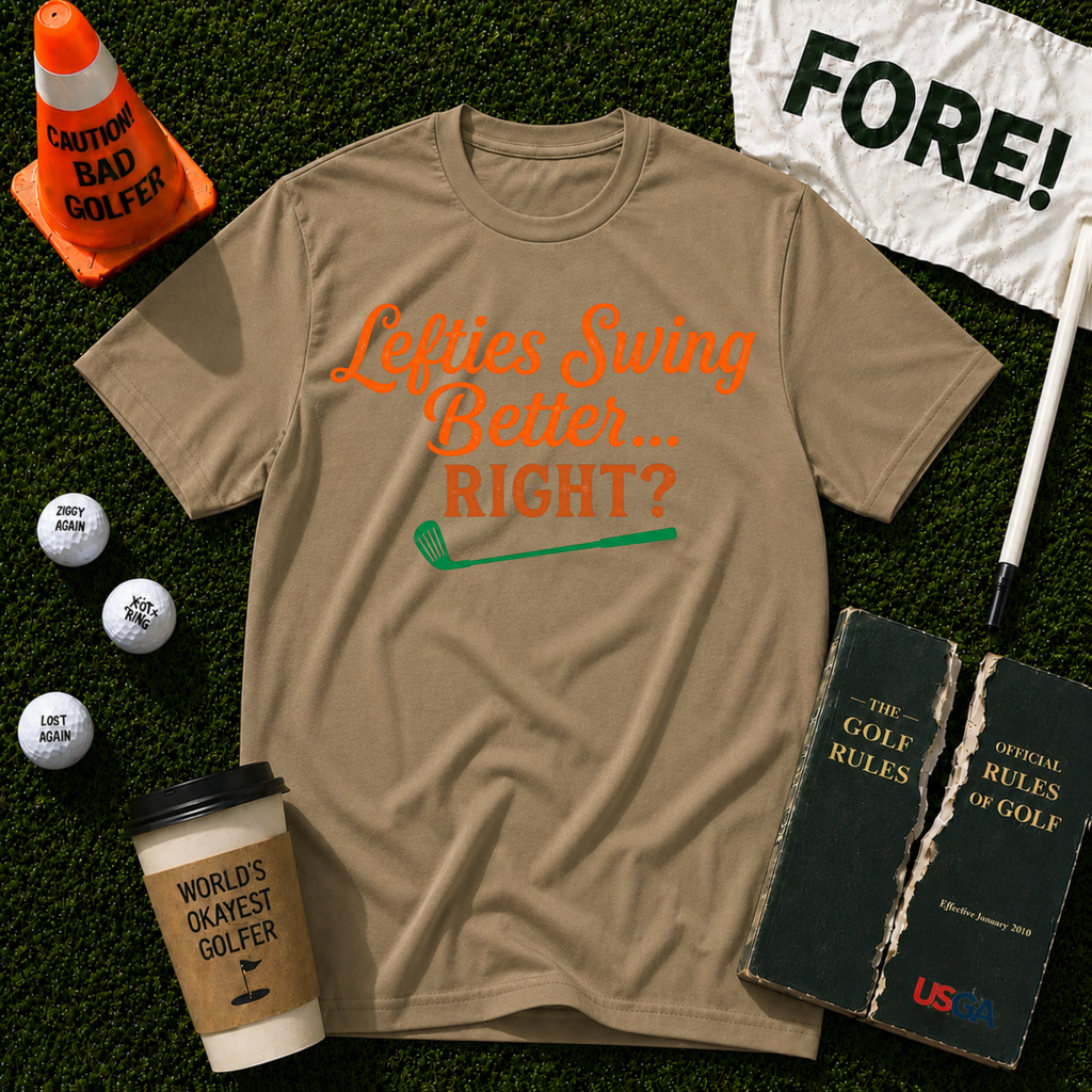 Lefties Swing Better T-Shirt