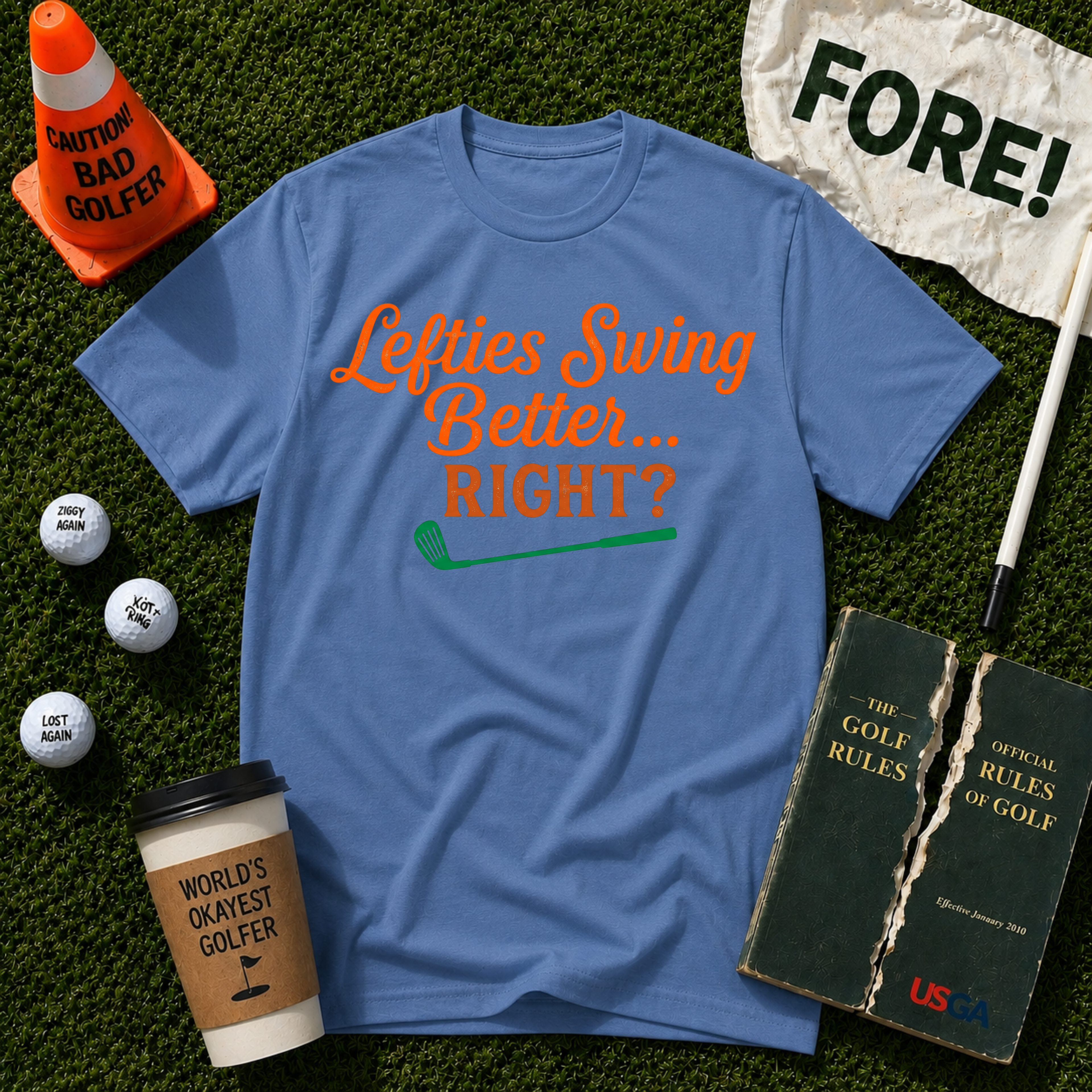Lefties Swing Better T-Shirt