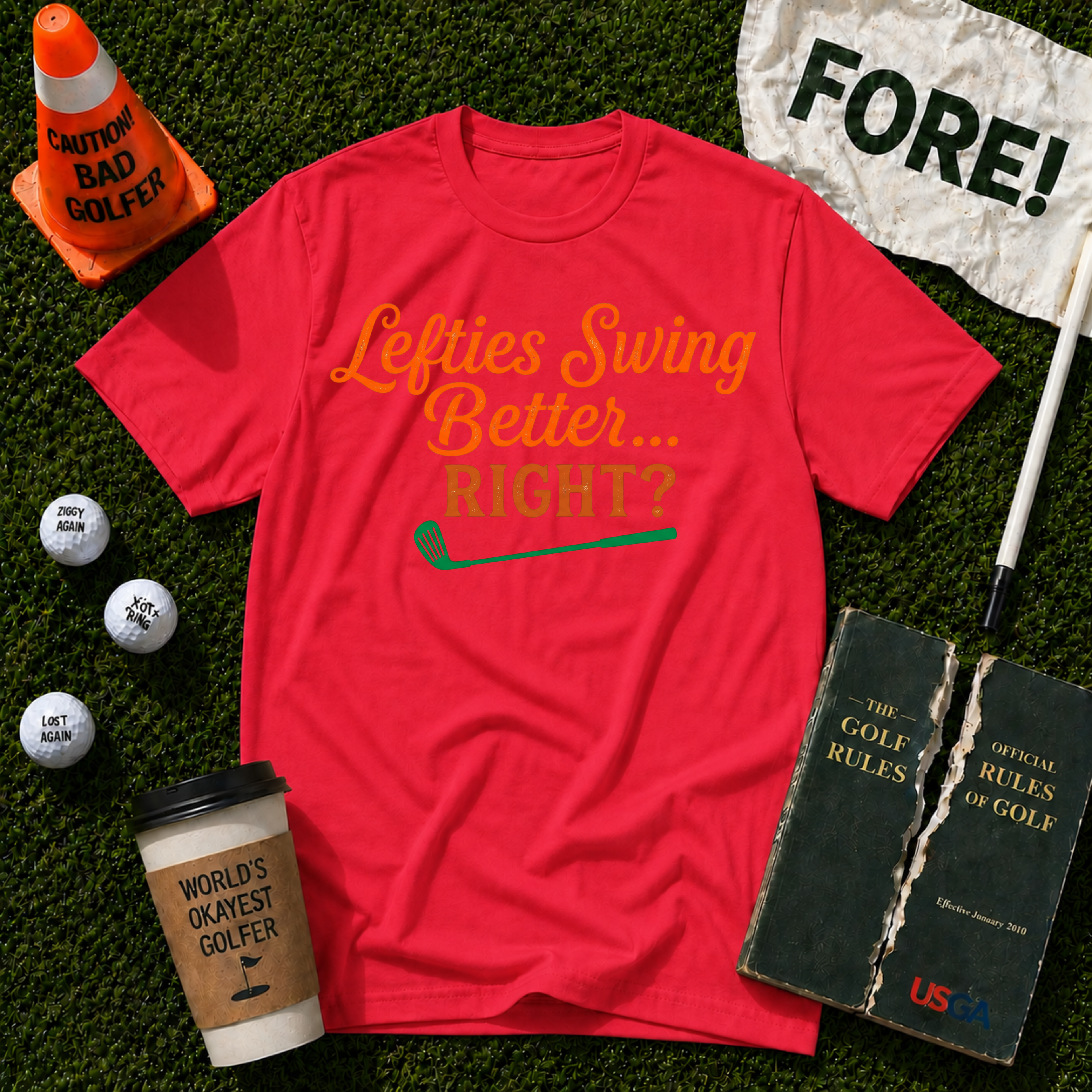 Lefties Swing Better T-Shirt
