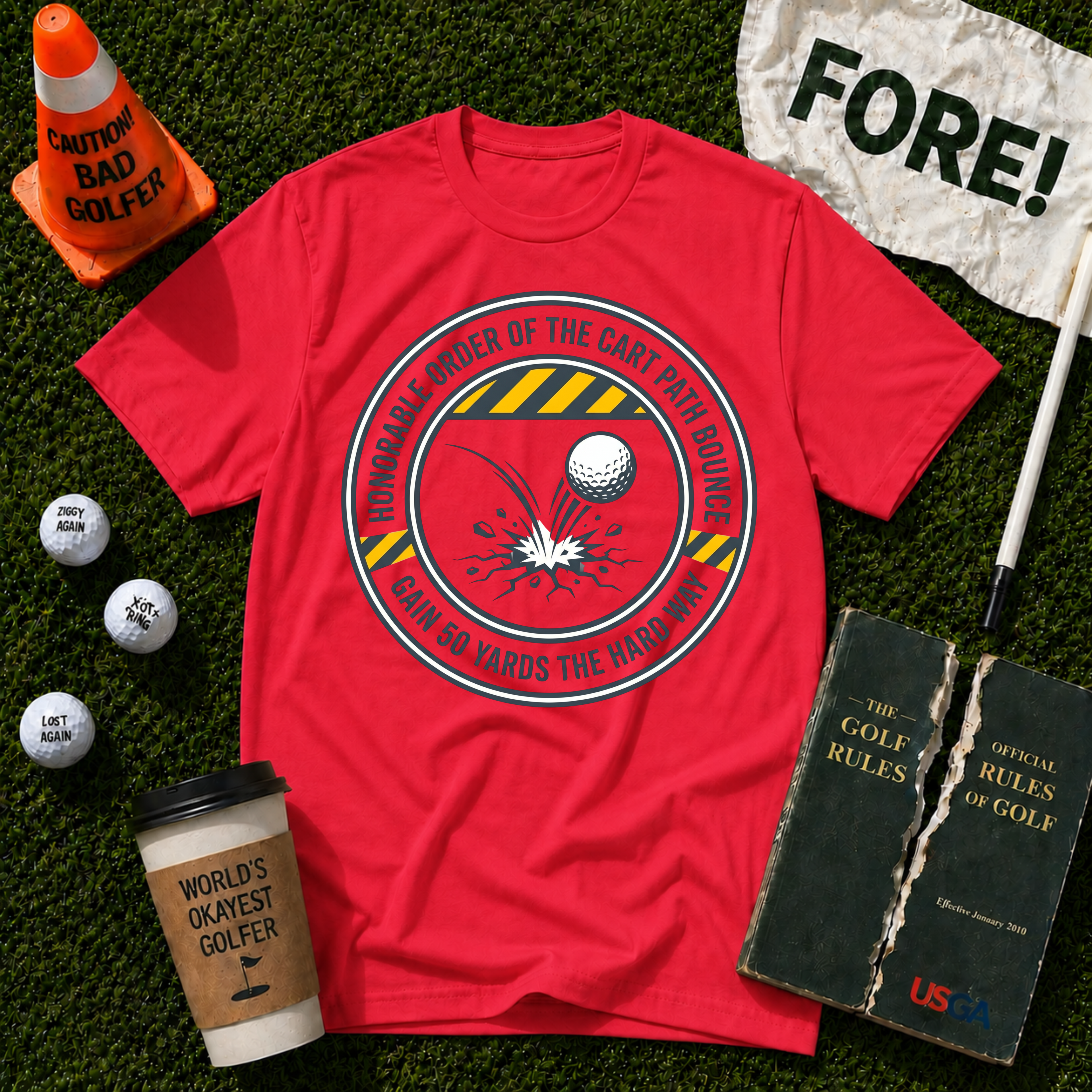 Cart Path Bounce T-Shirt