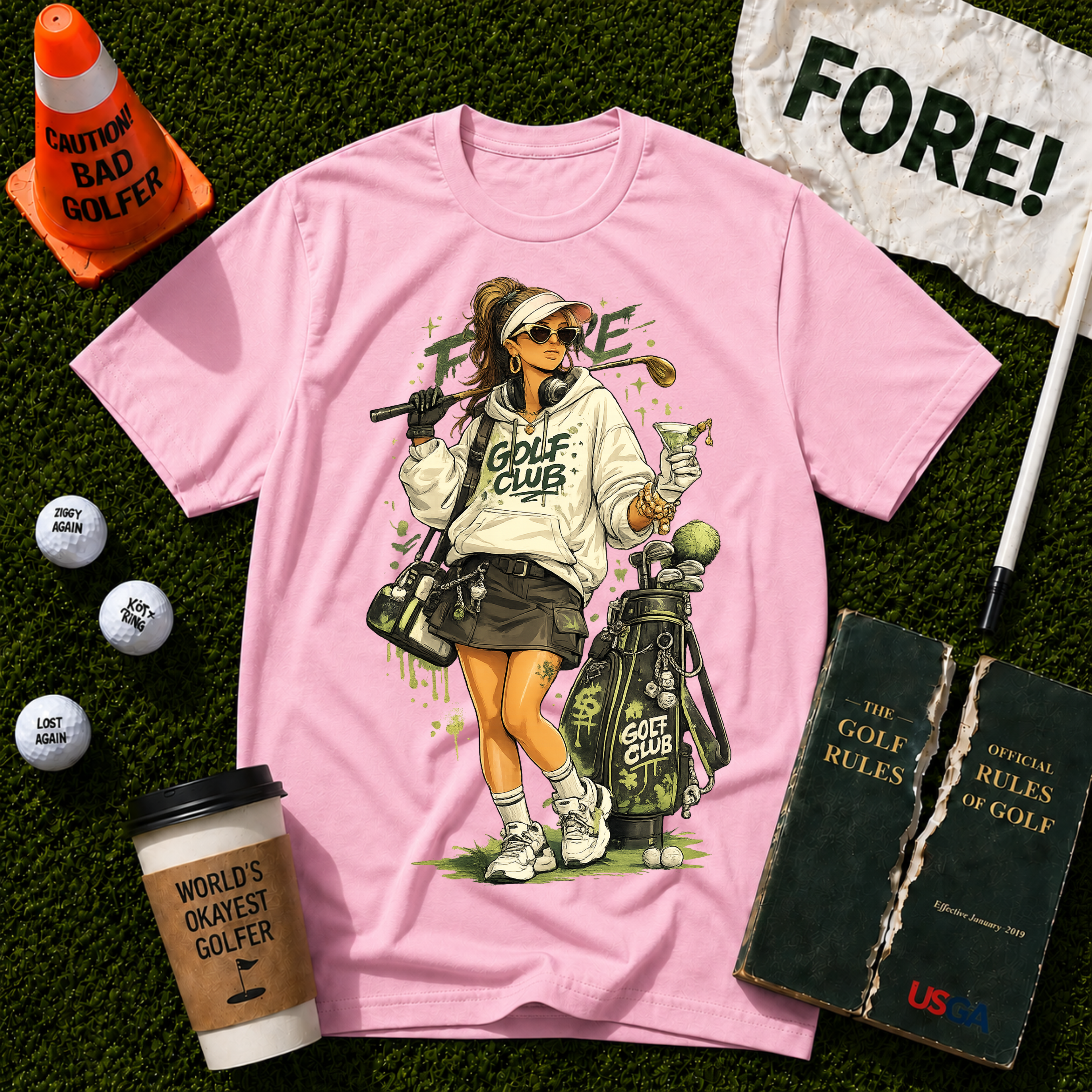Lady Golfer T-Shirt