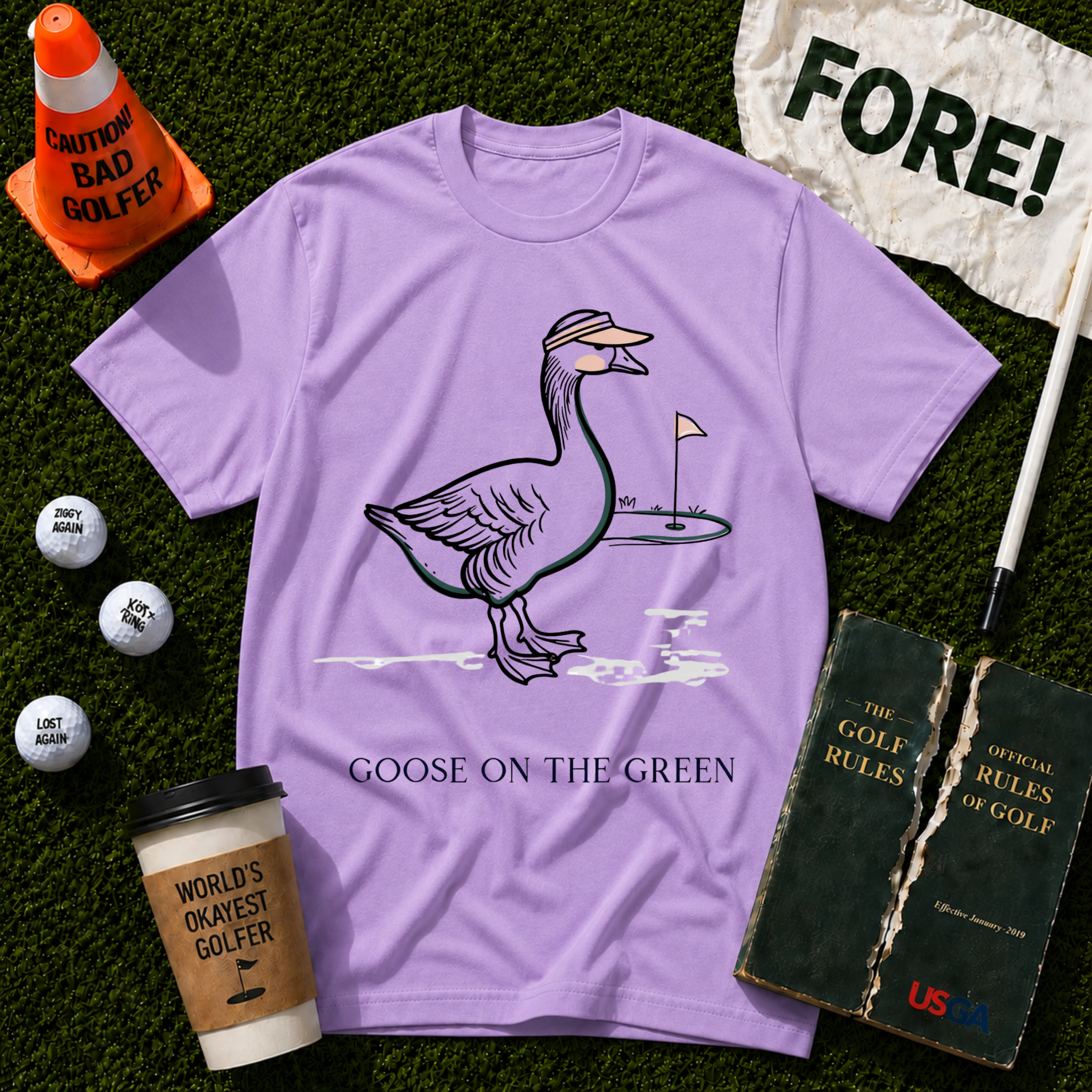 Goose On The Ground T-Shirt