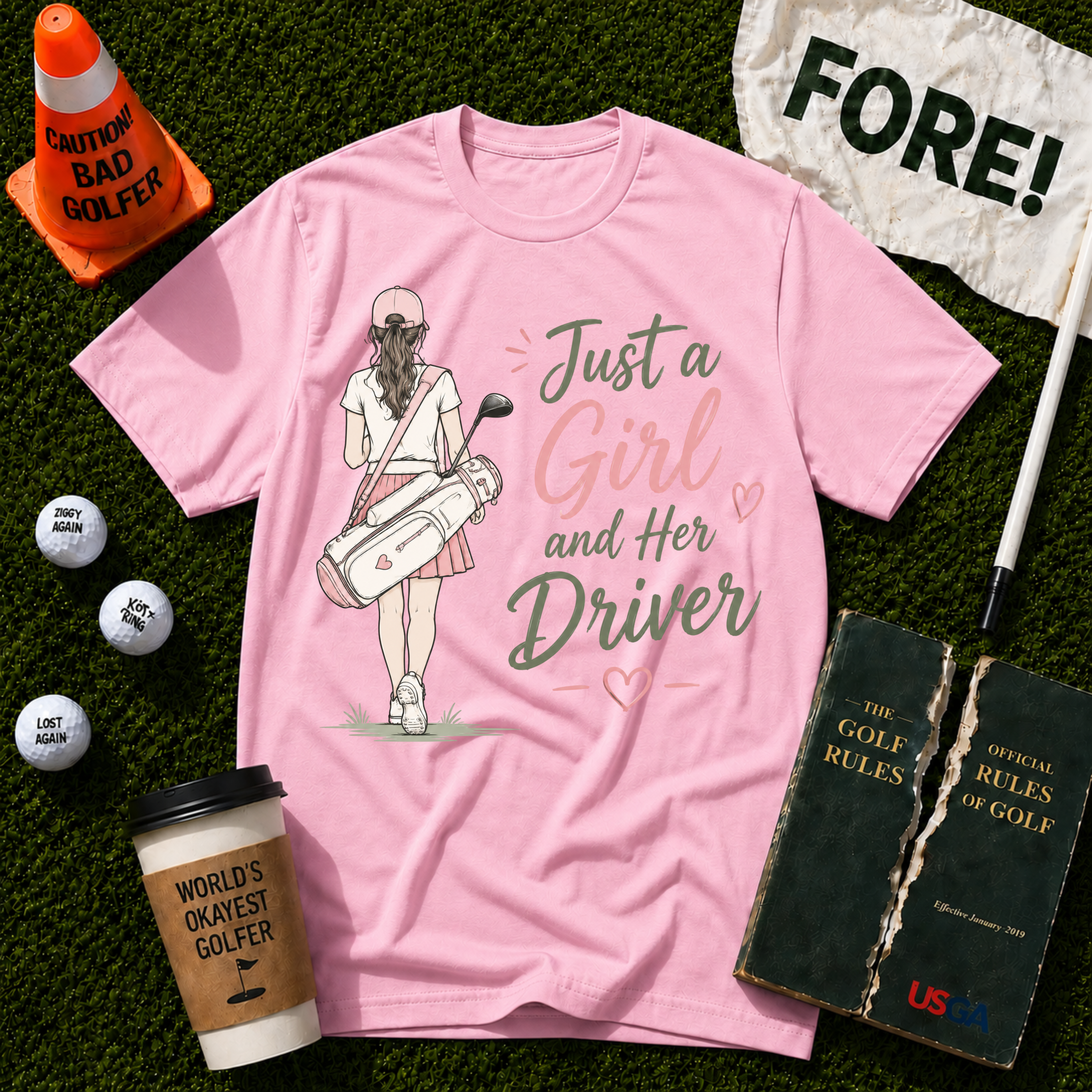 Just A Girl T-Shirt