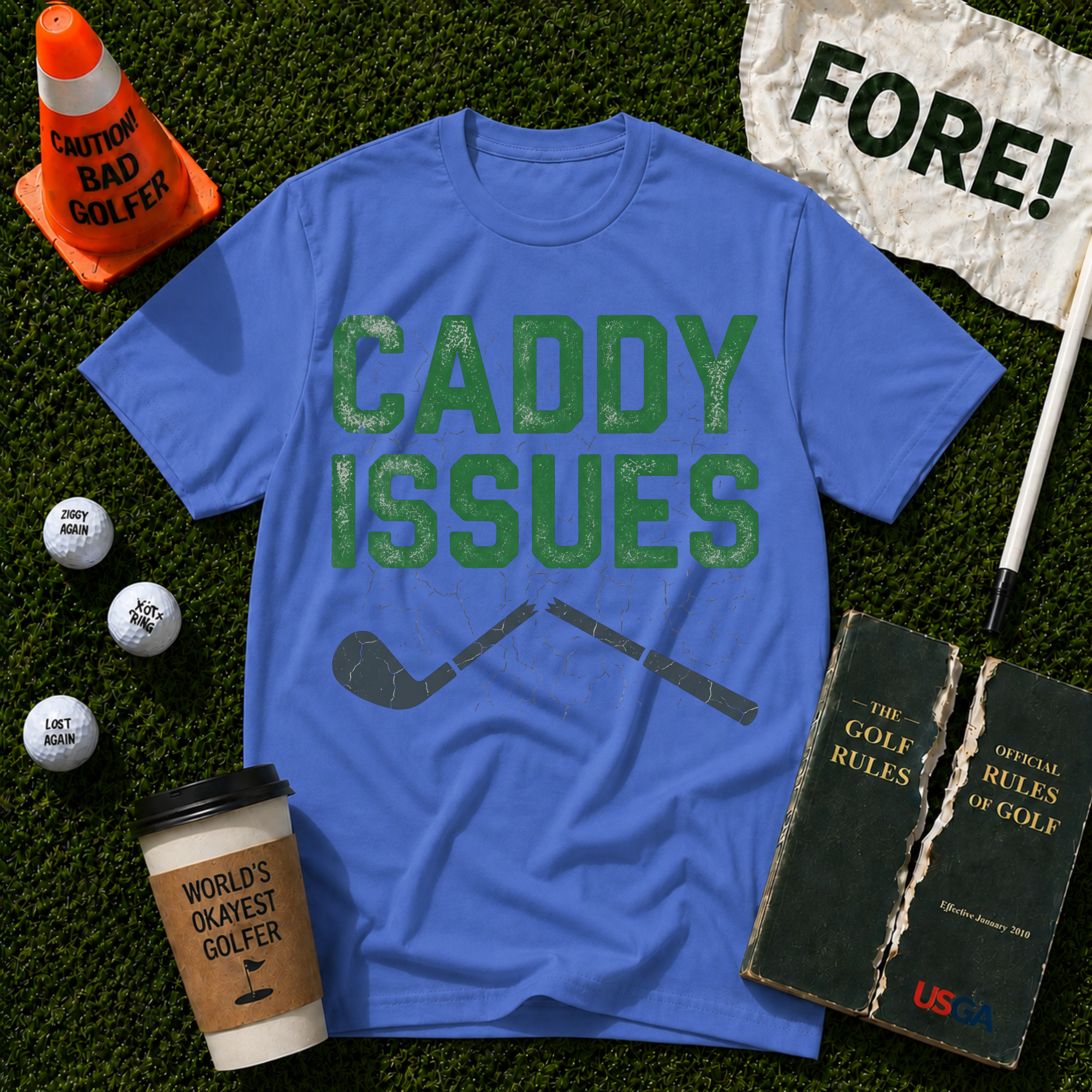 Caddy Issues T-Shirt