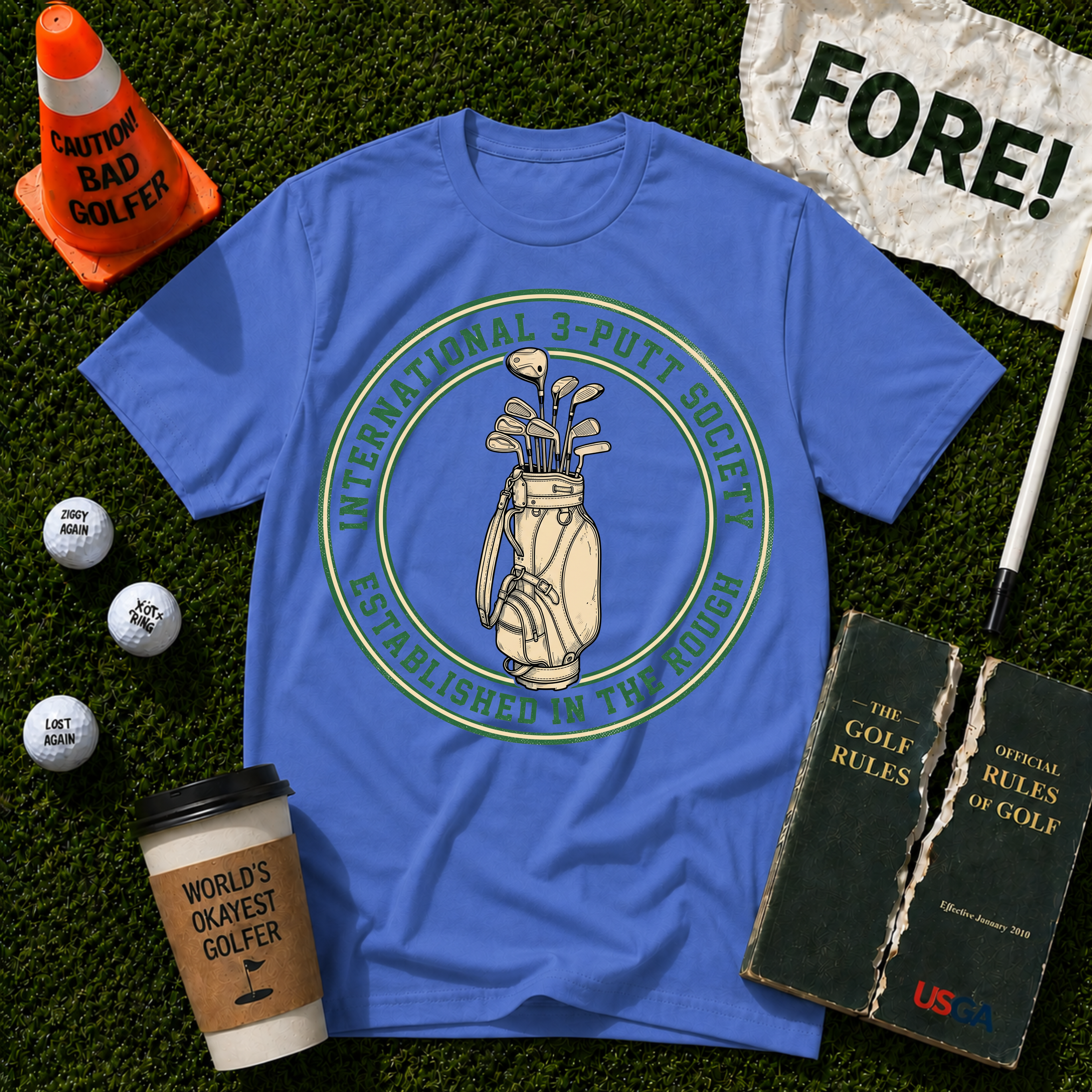 3 Putt Society T-Shirt