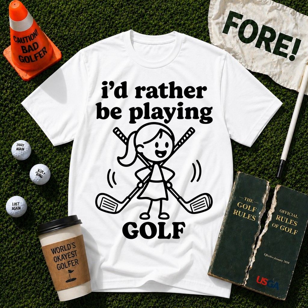 Golf Hair T-Shirt