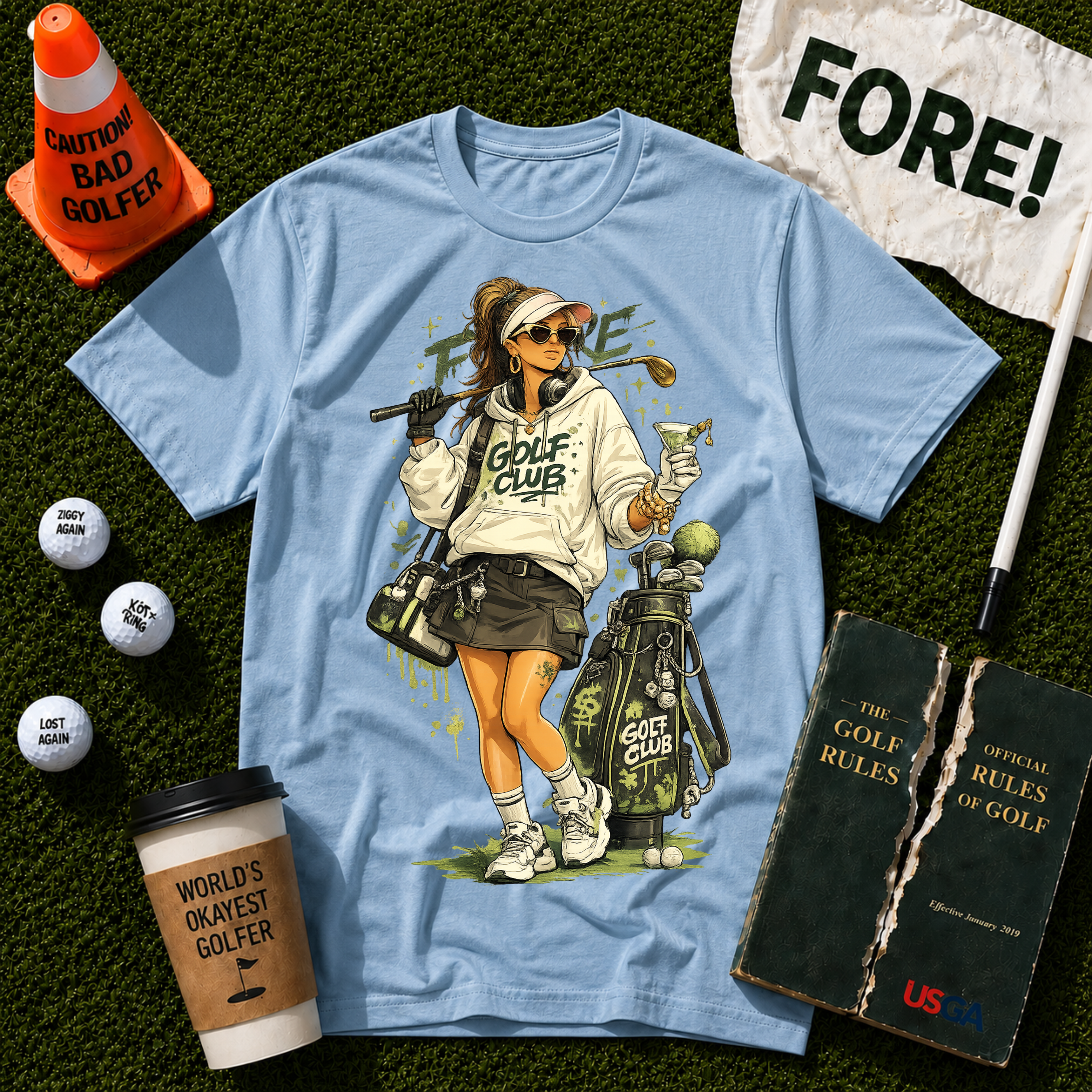Lady Golfer T-Shirt