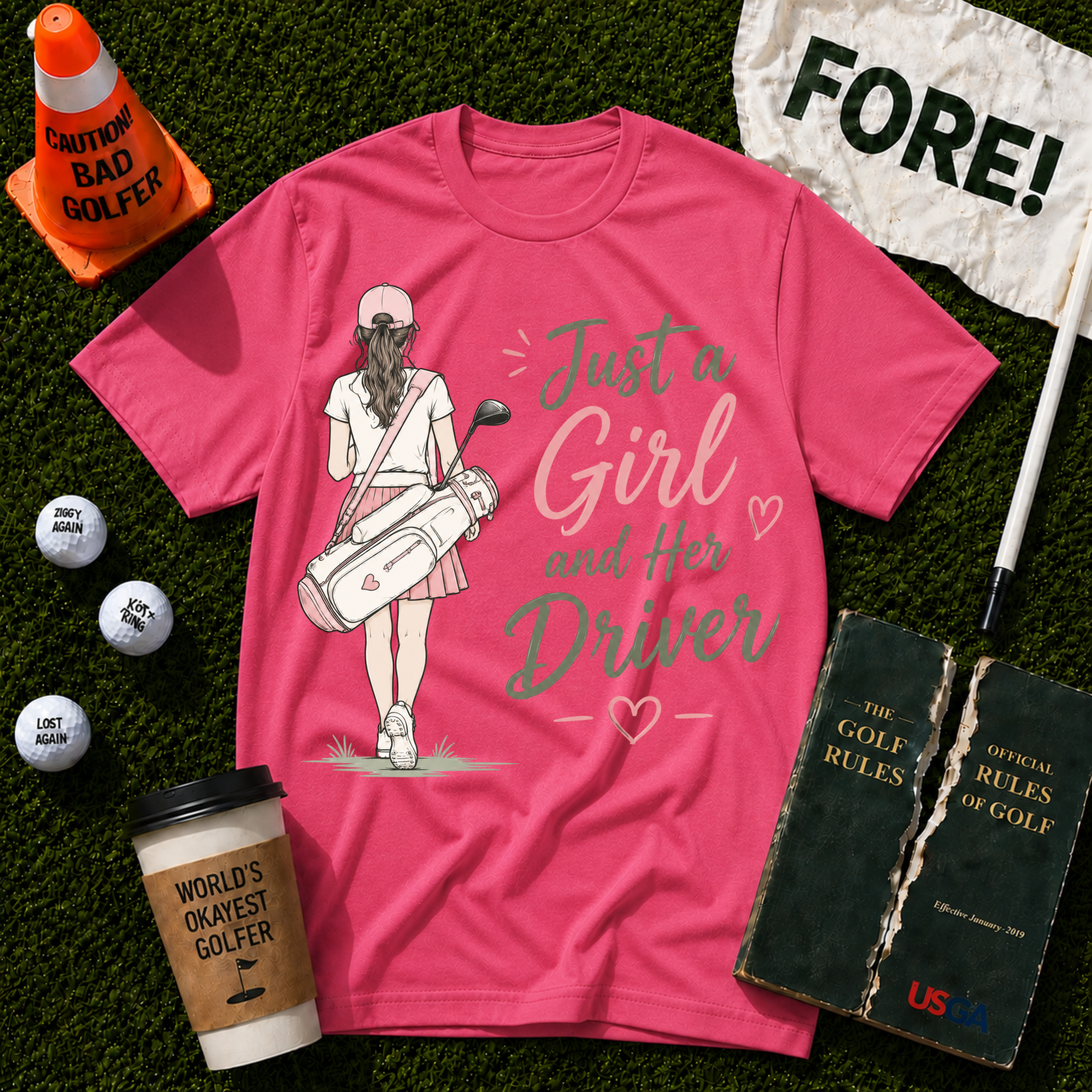 Just A Girl T-Shirt