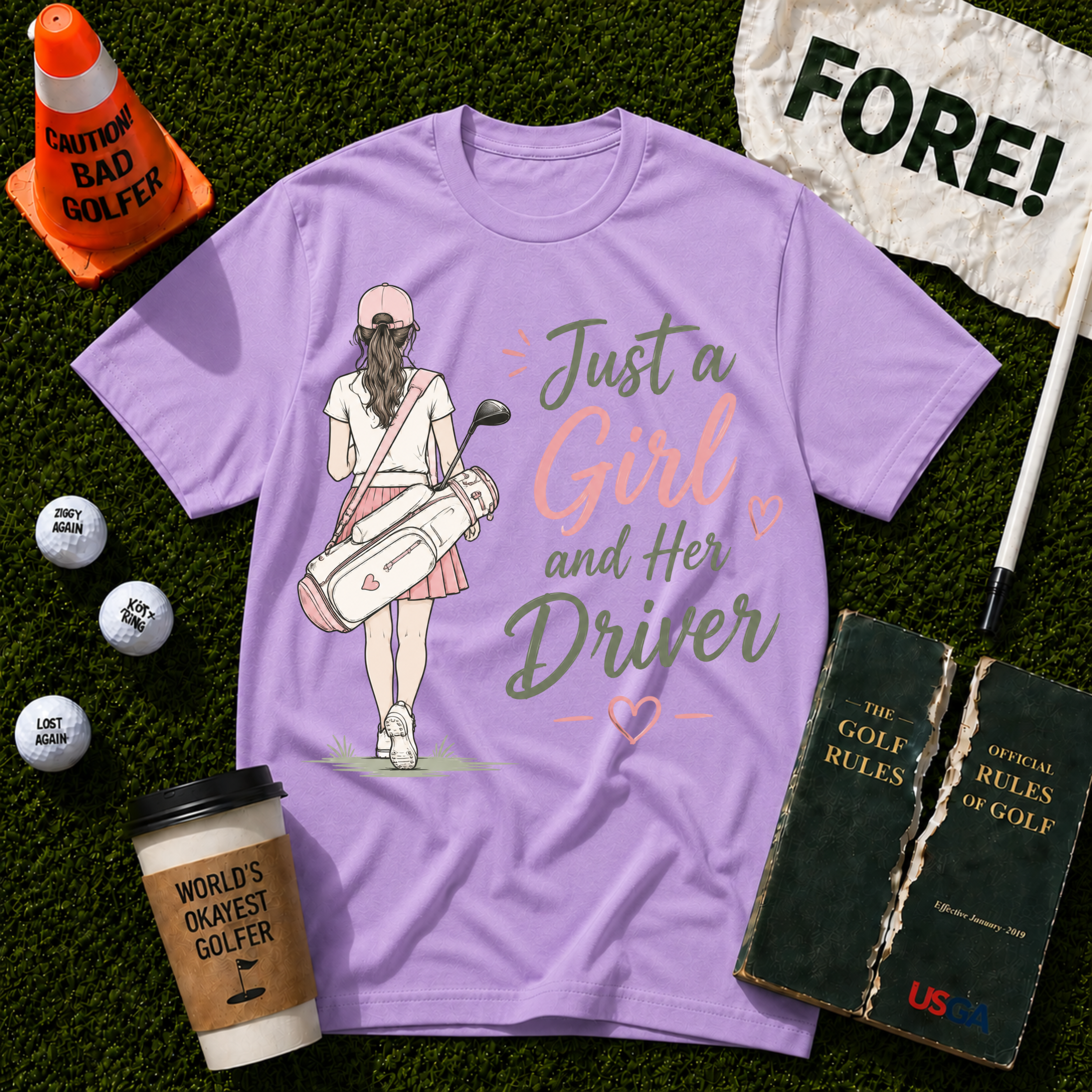 Just A Girl T-Shirt