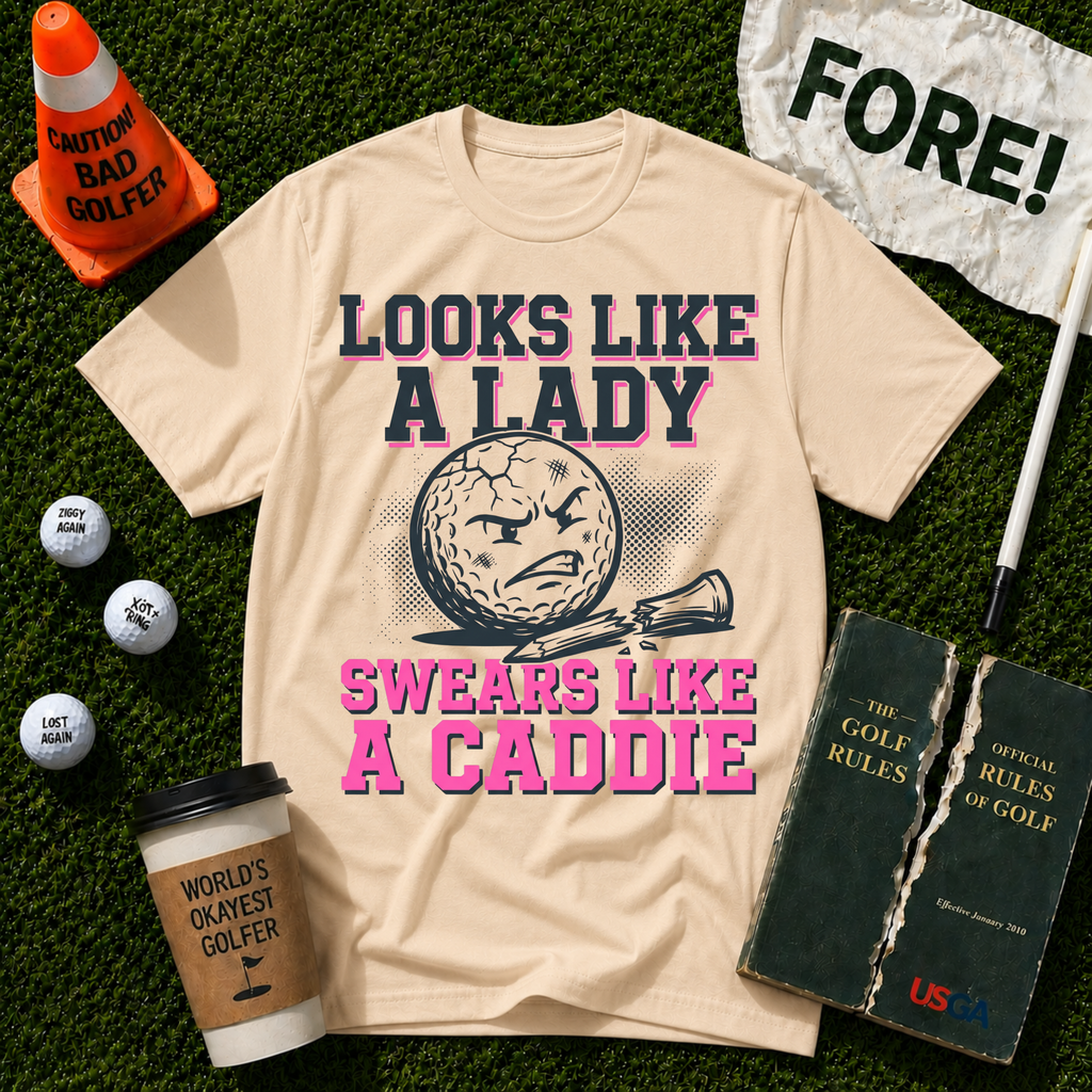 Swears Like A Caddie T-Shirt