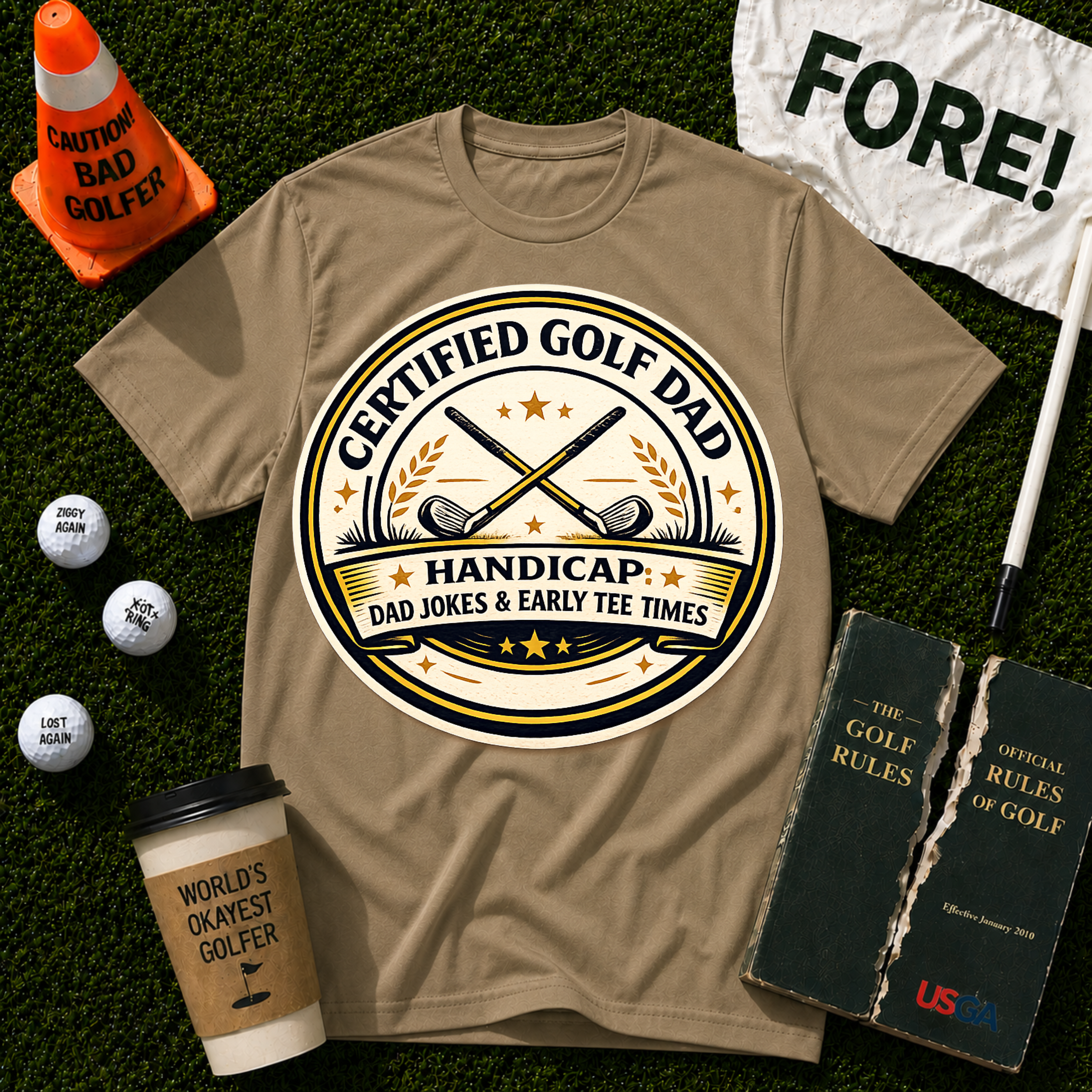 Golf Dad T-Shirt