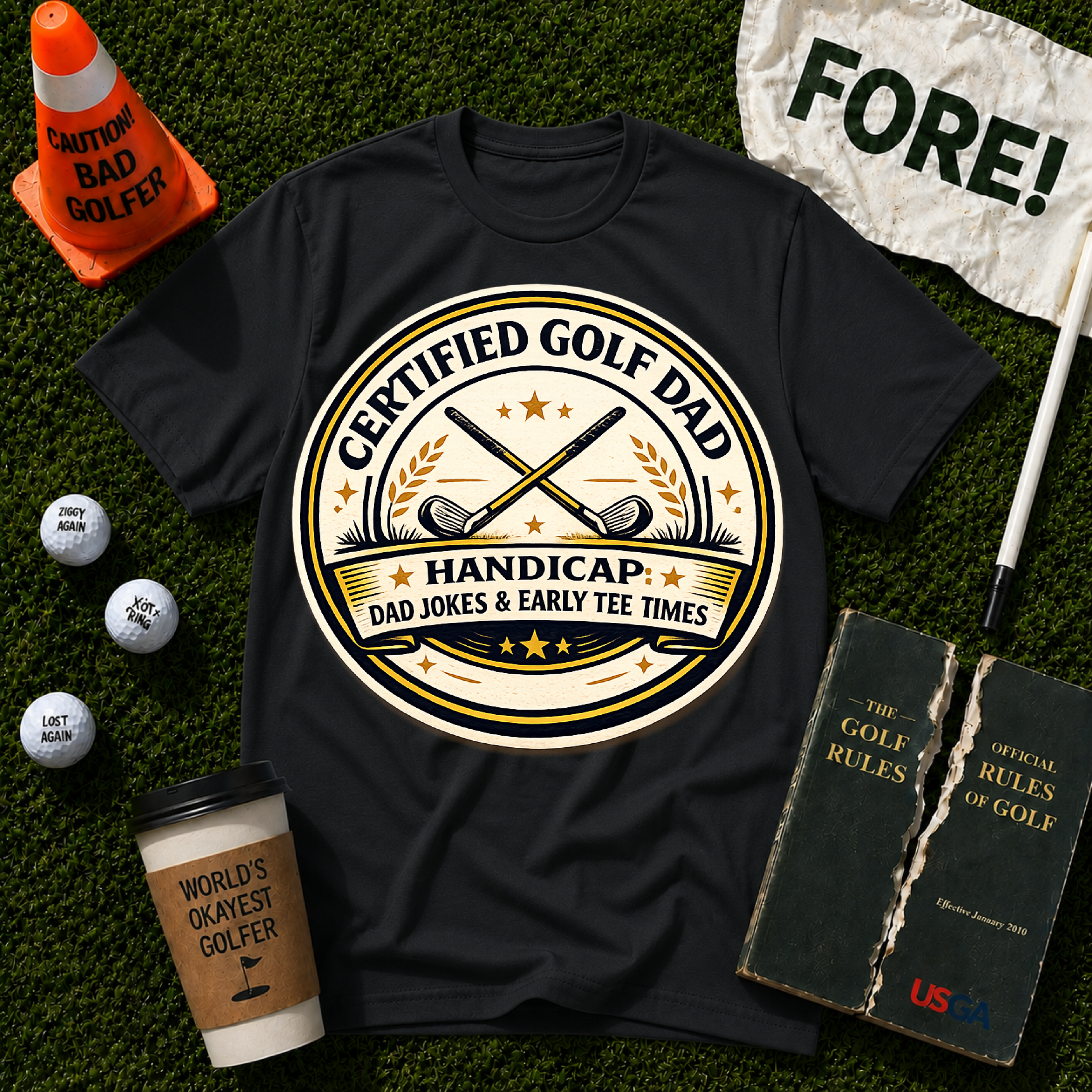 Golf Dad T-Shirt