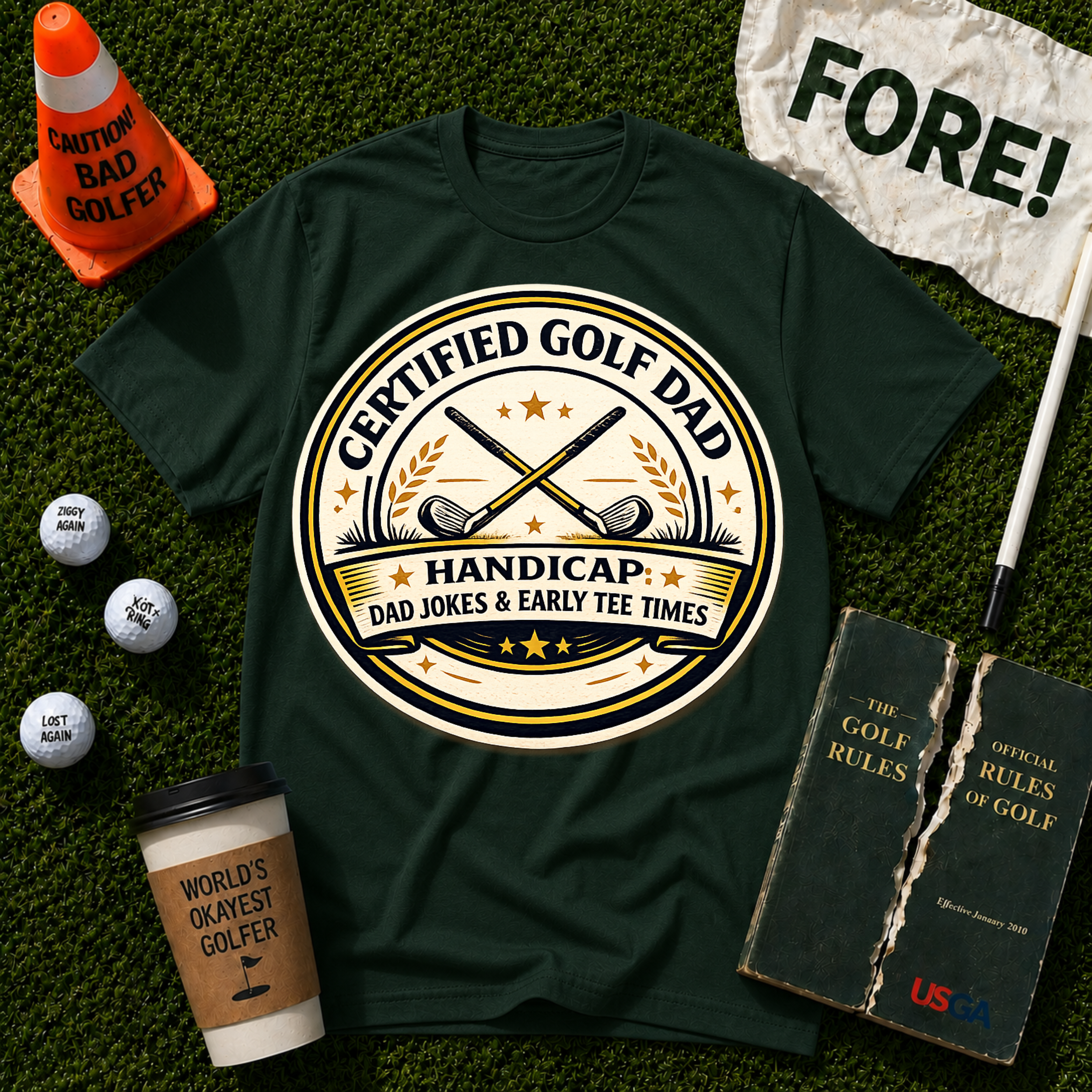 Golf Dad T-Shirt