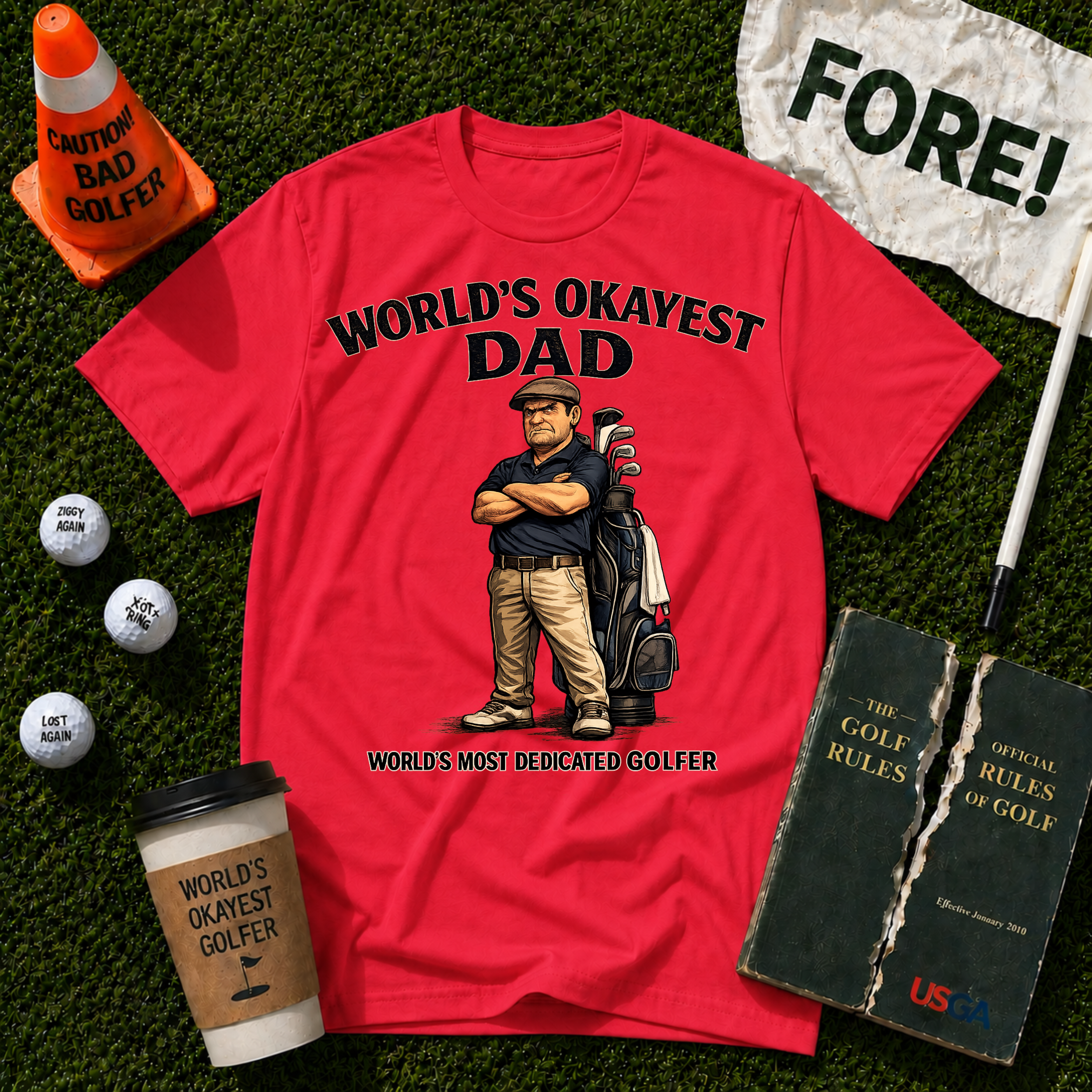 Okayest Golfer T-Shirt