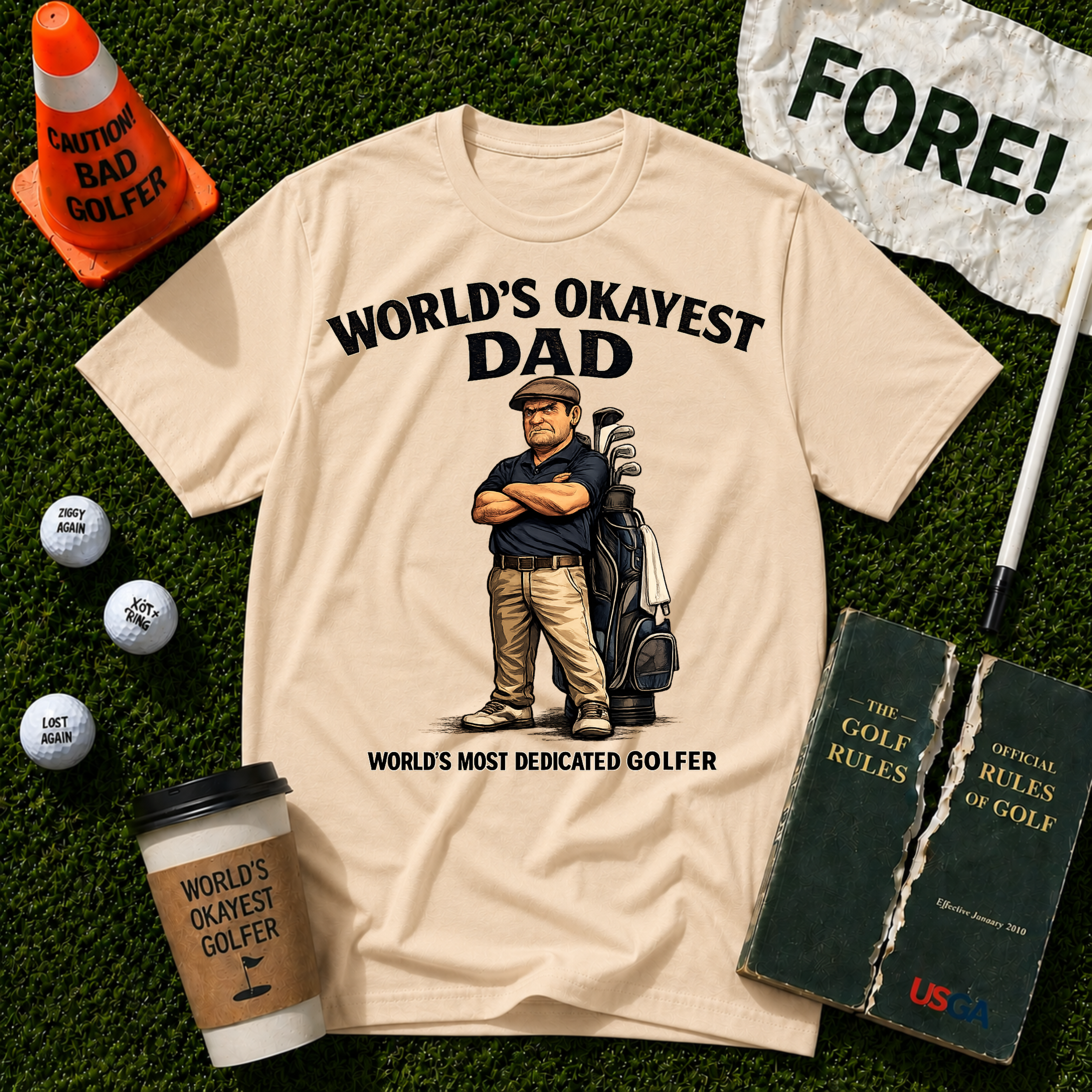 Okayest Golfer T-Shirt