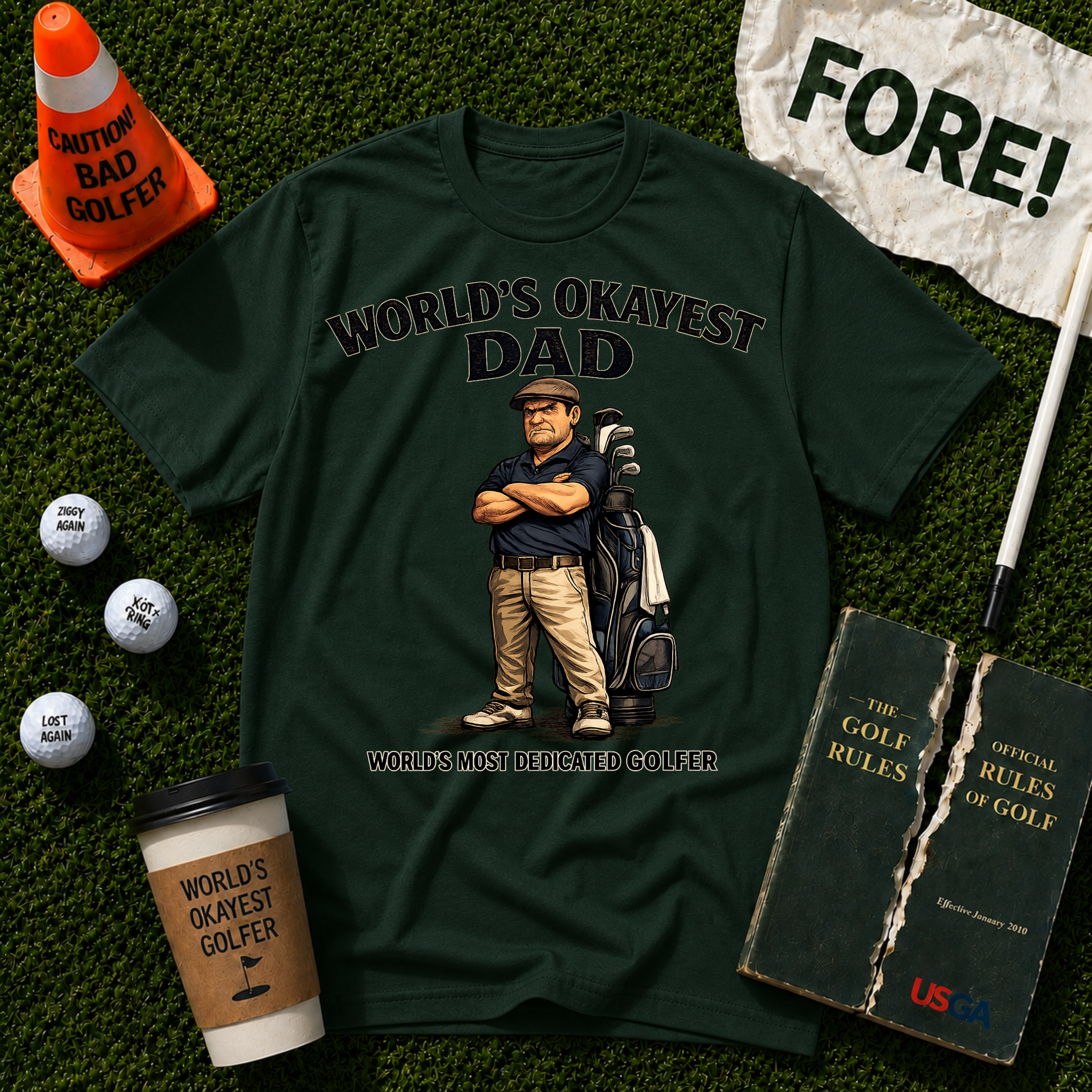 Okayest Golfer T-Shirt
