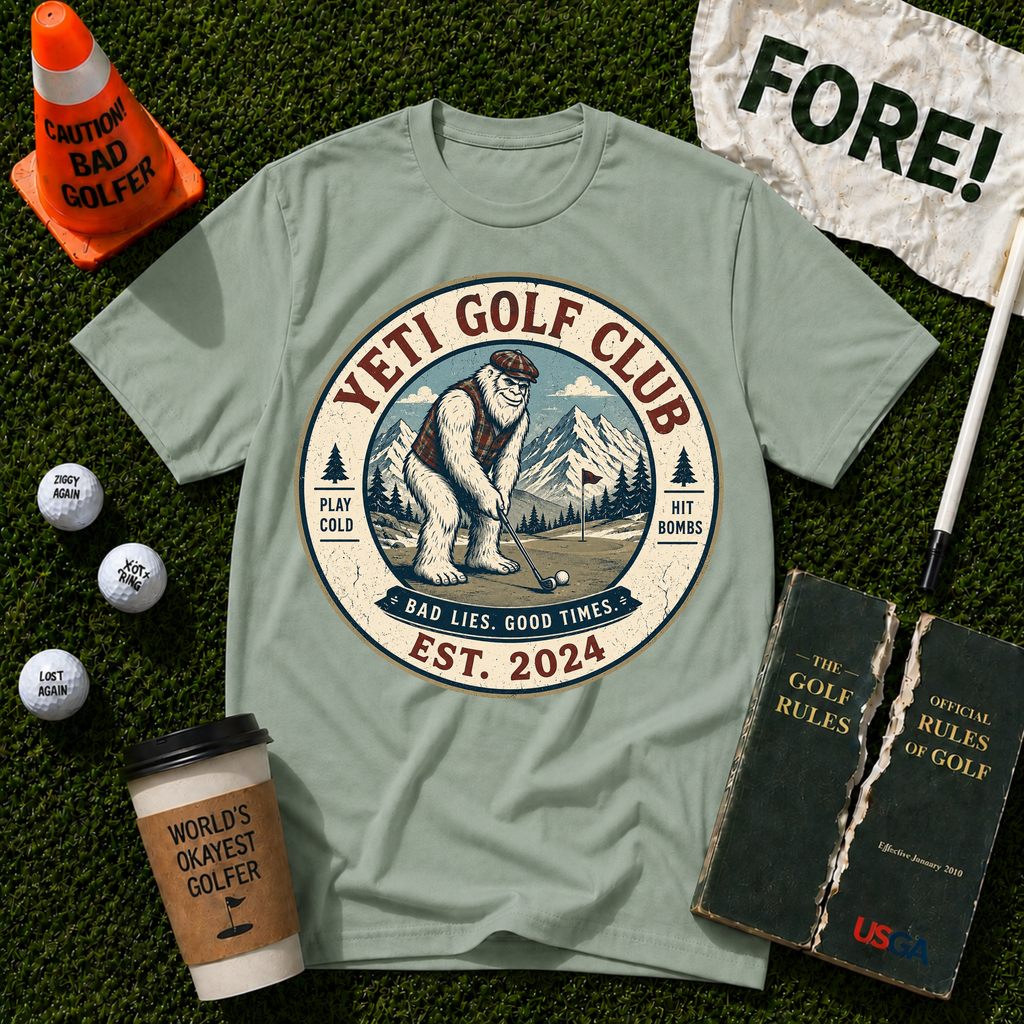 Yeti Golf T-Shirt